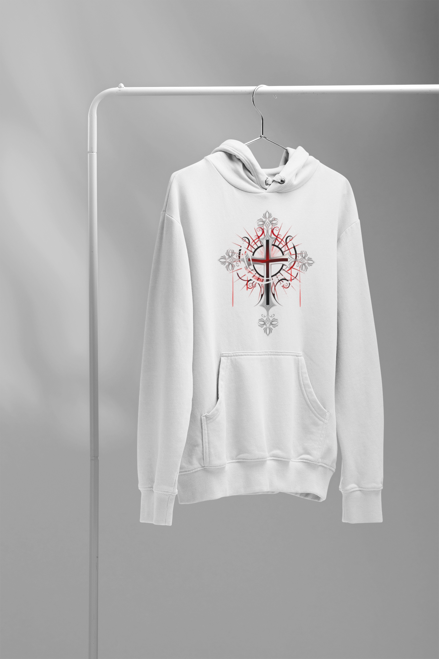 Gothic Cross 2 - Adult Hoodie