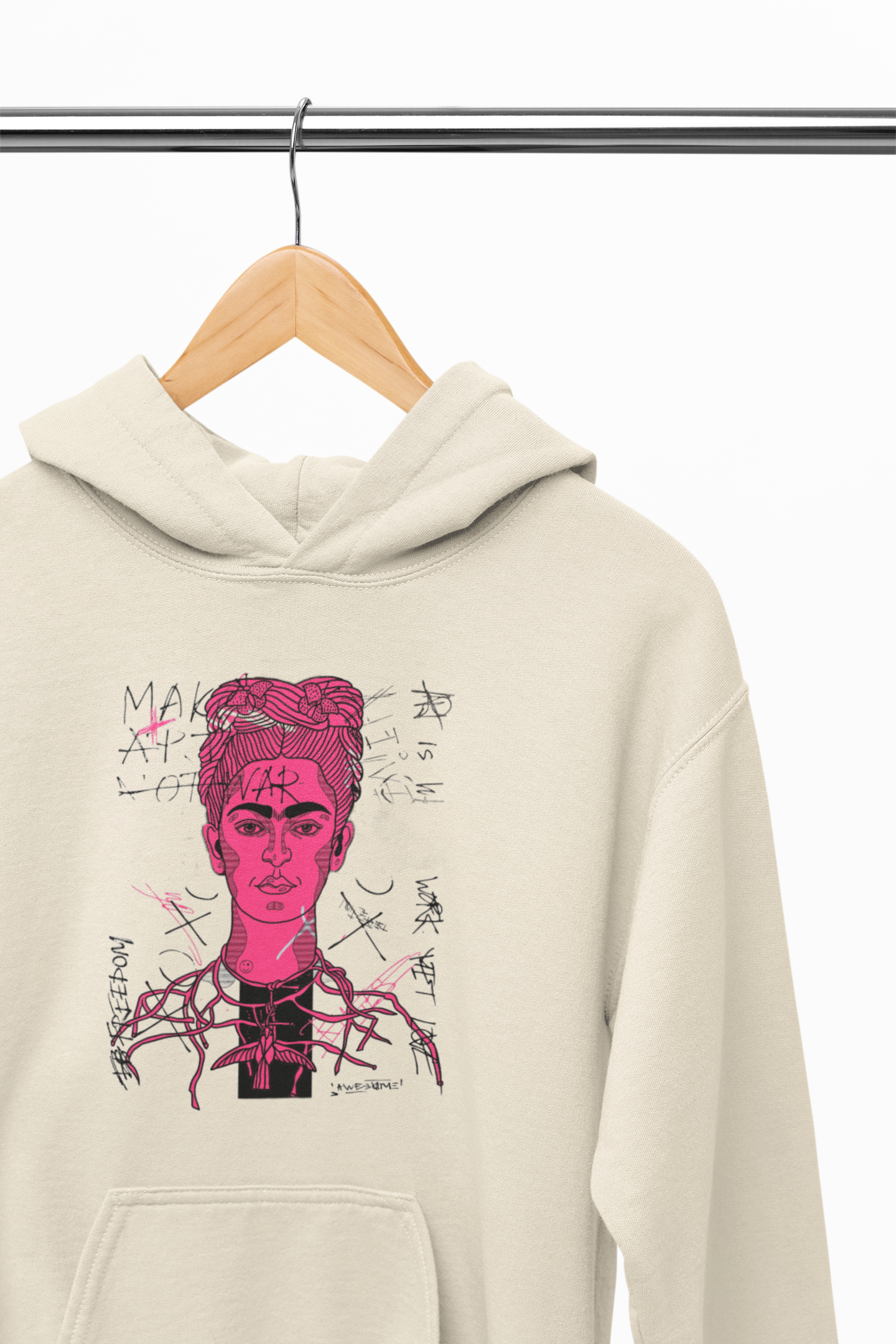 Frida K -Graffiti - Hoodie
