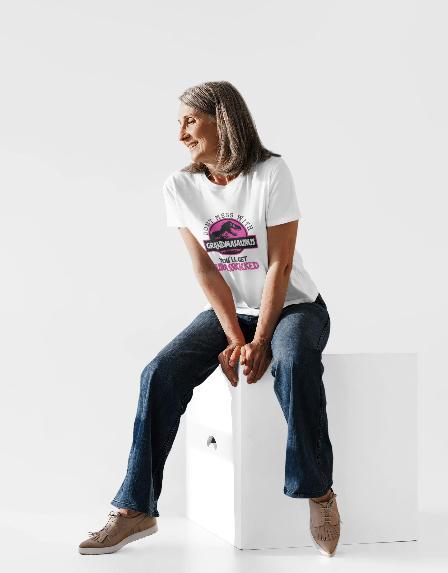 GRANDMASAURAUS - ADULT TEE