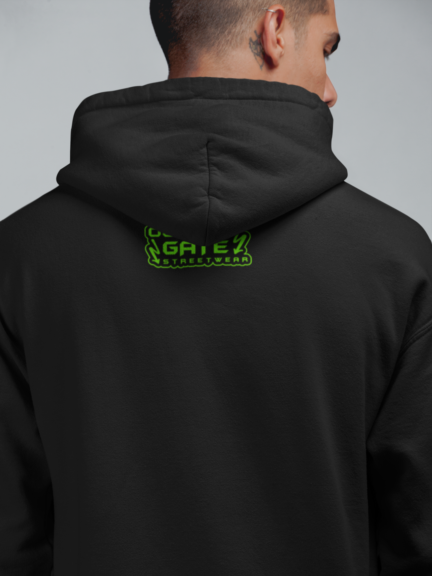 OTG STREETWEAR - GREEN - LIGHTWEIGHT HOODIE