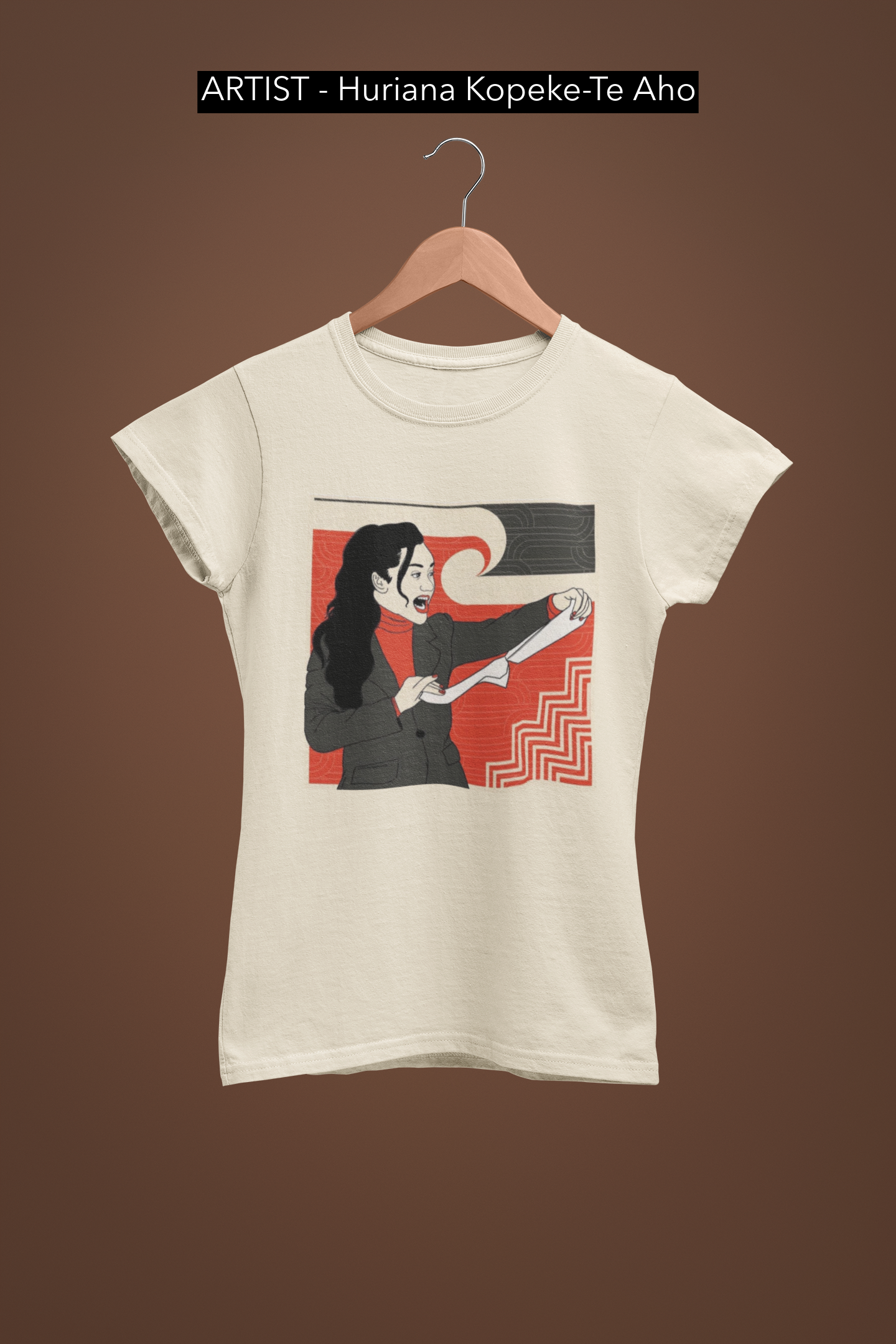 ARTIST - Huriana Kopeke-Te Aho - Hana Rawhiti Maipi Clarke - No Bill. - Adult Tee