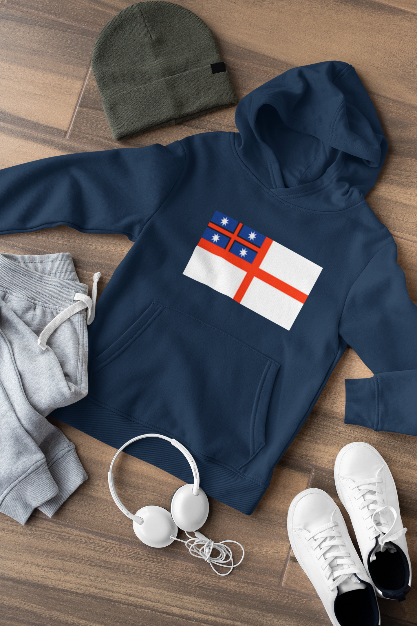 He Whakaputanga Flag - Kids Hoodie
