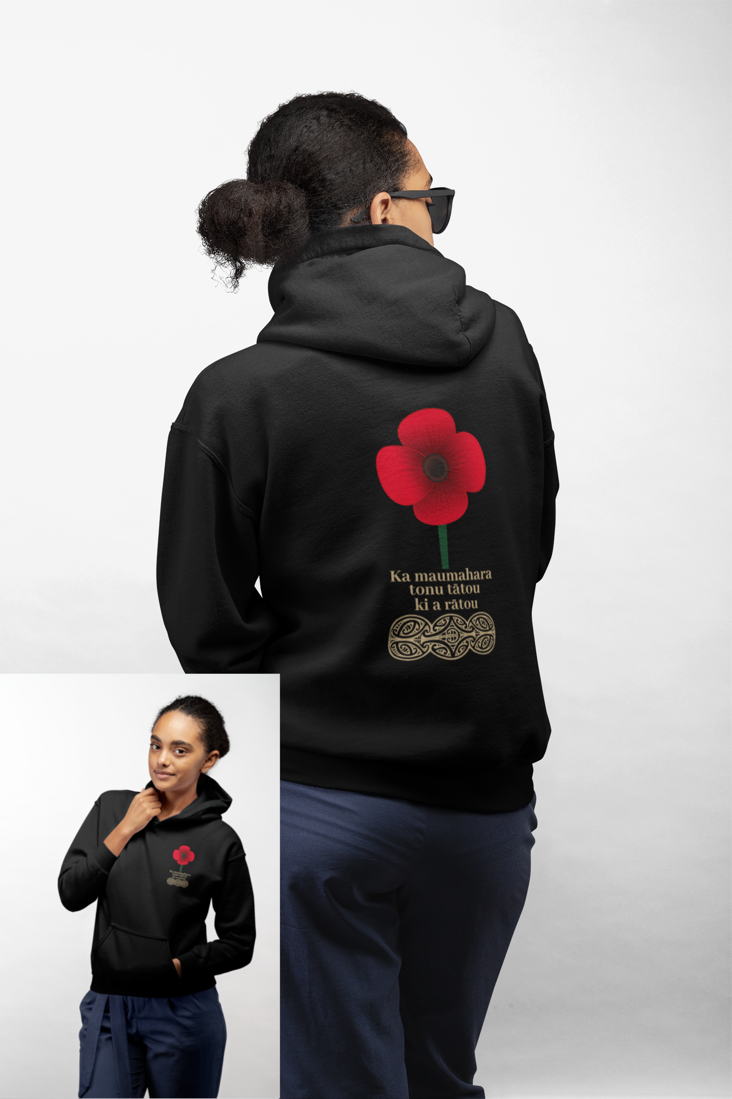 Anzac - Ka maumahara tonu tātou ki a rātou -  Adult Hoodie