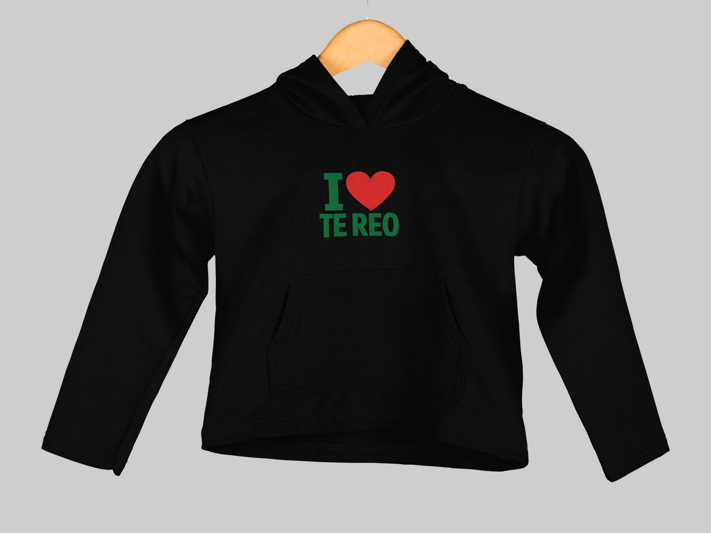 I ❤️ TE REO - KIDS HOODIE