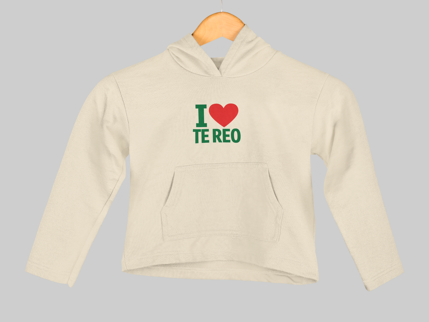 I ❤️ TE REO - KIDS HOODIE