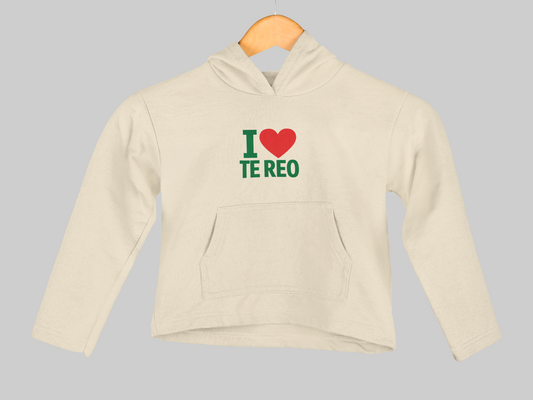 I ❤️ TE REO - KIDS HOODIE