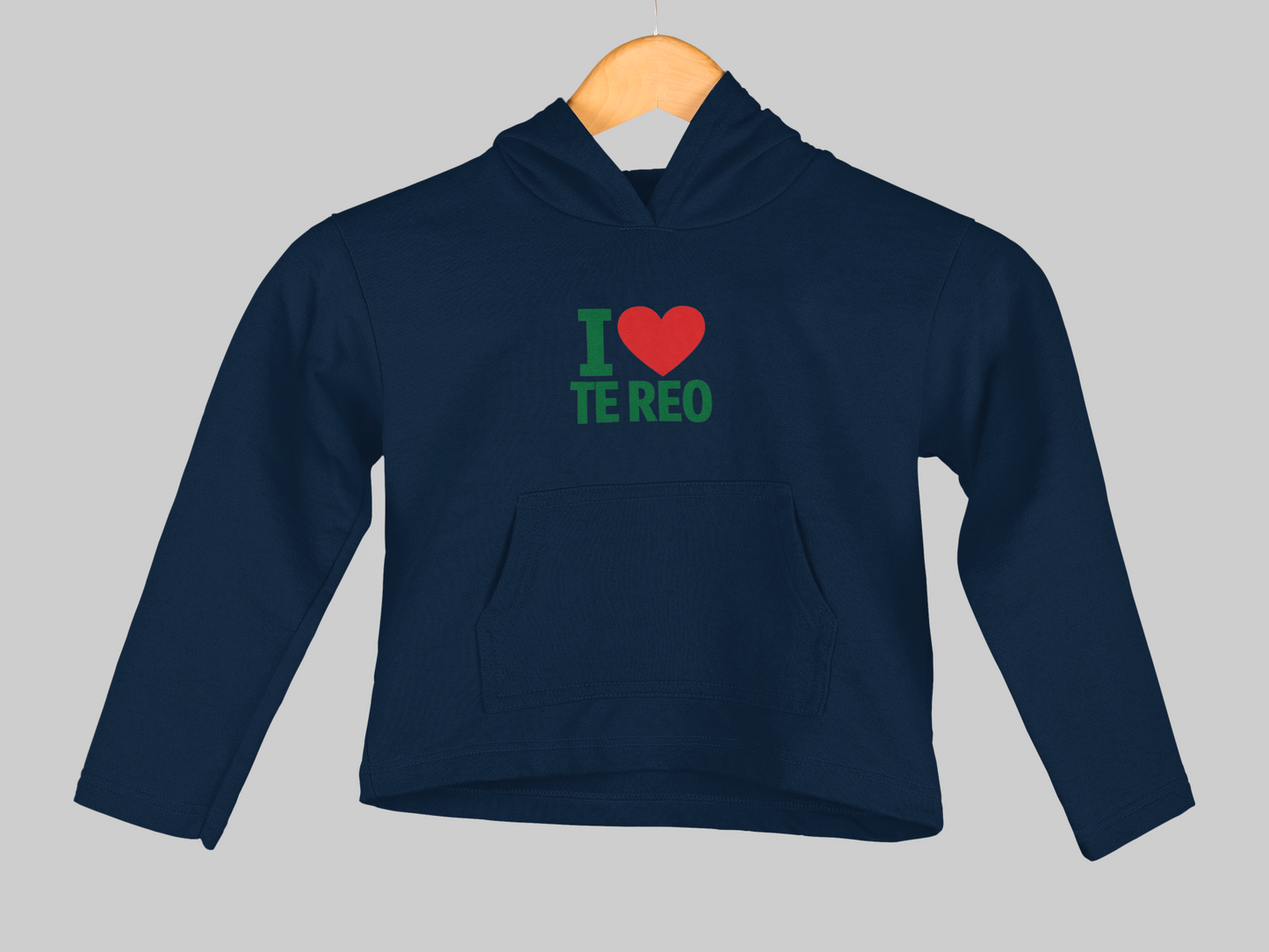 I ❤️ TE REO - KIDS HOODIE