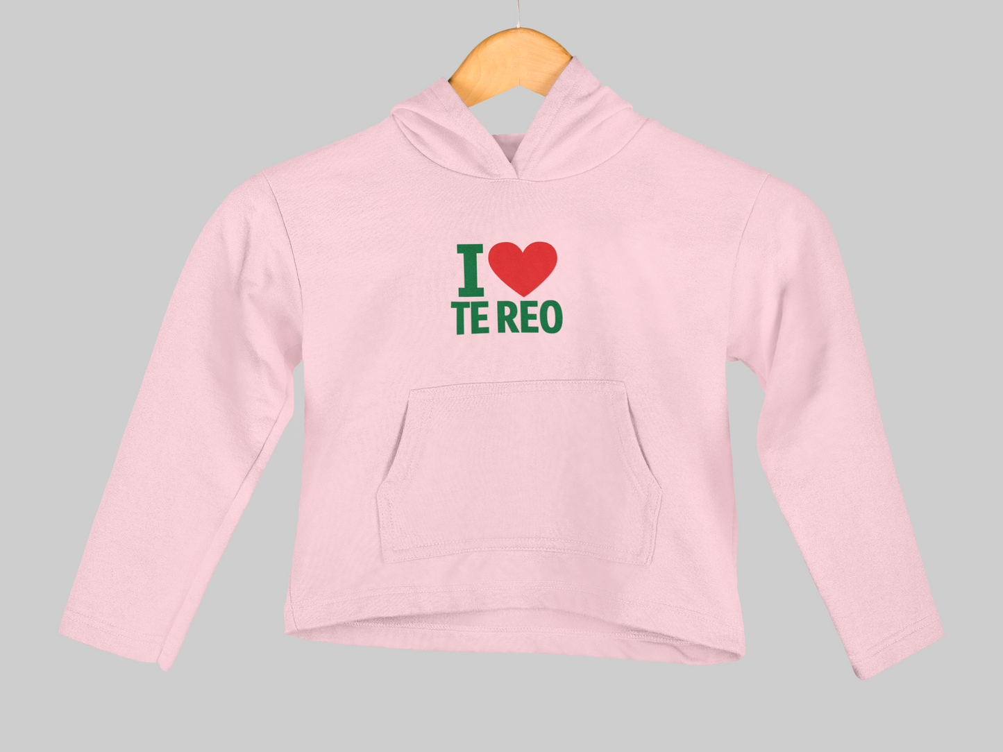 I ❤️ TE REO - KIDS HOODIE