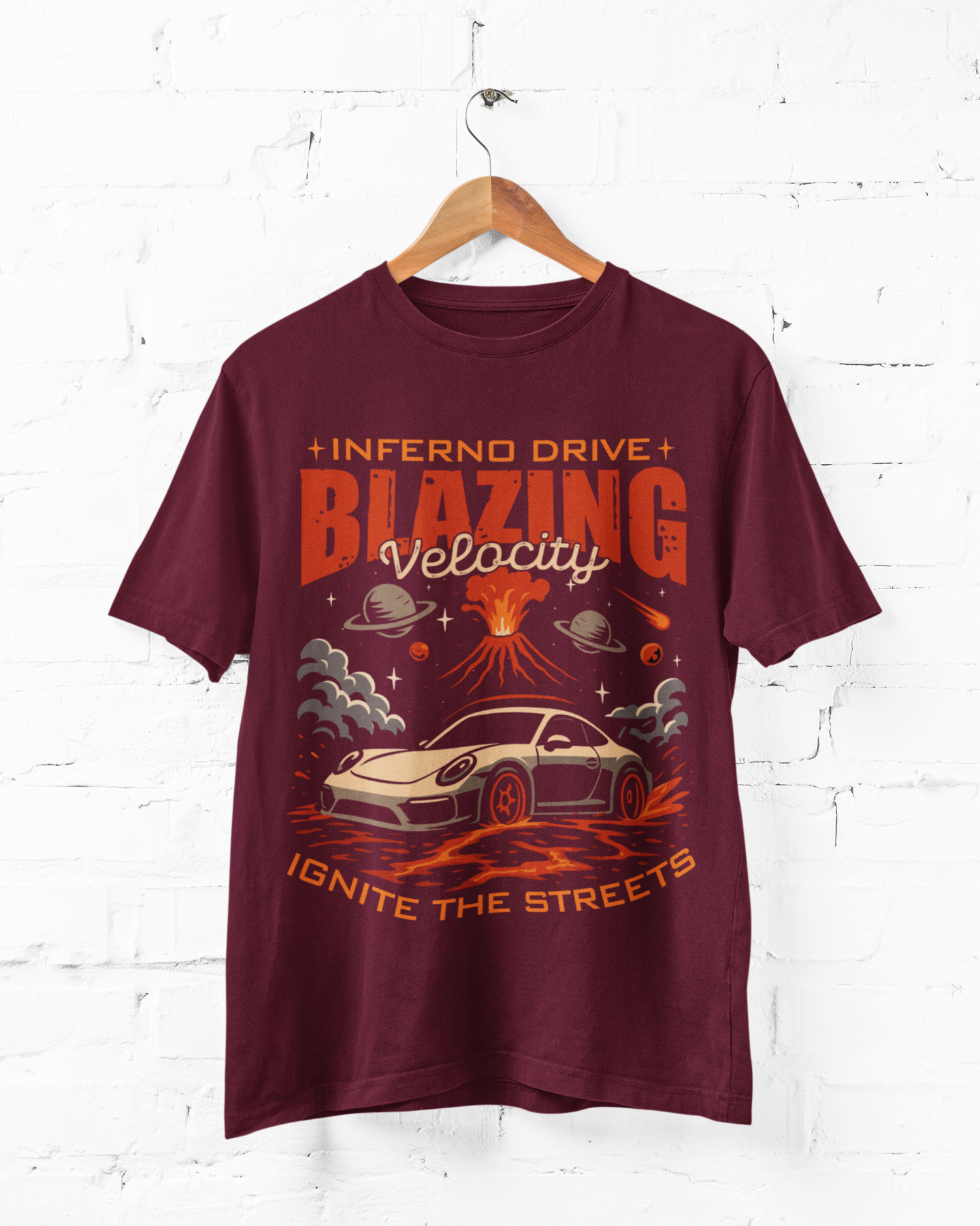 BLAZING VELOCITY - ADULT TEE
