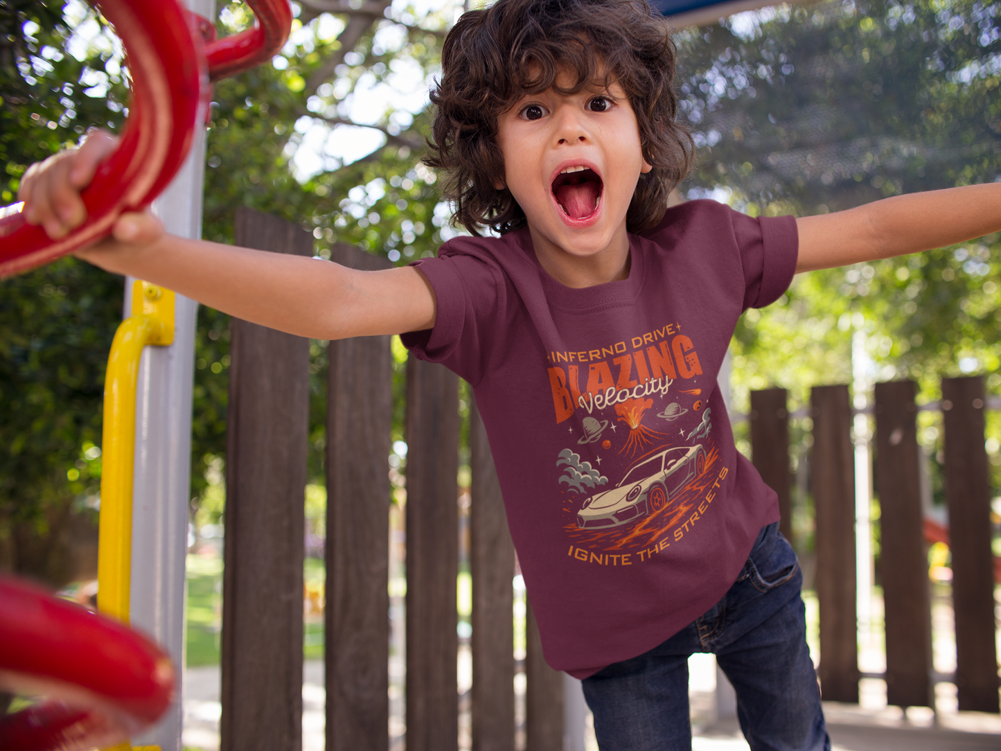 BLAZING VELOCITY - CHILDRENS TEE