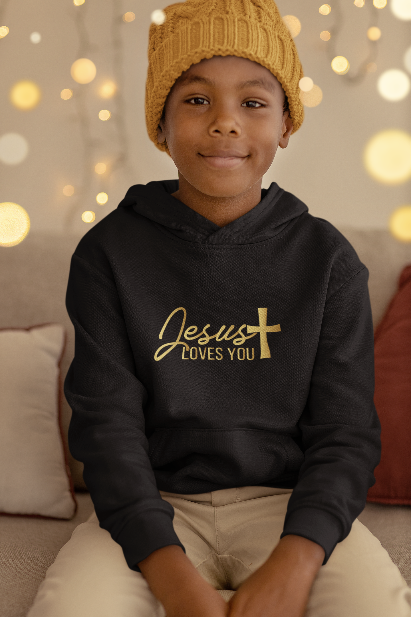 Jesus Loves You - Childrens Hoodie