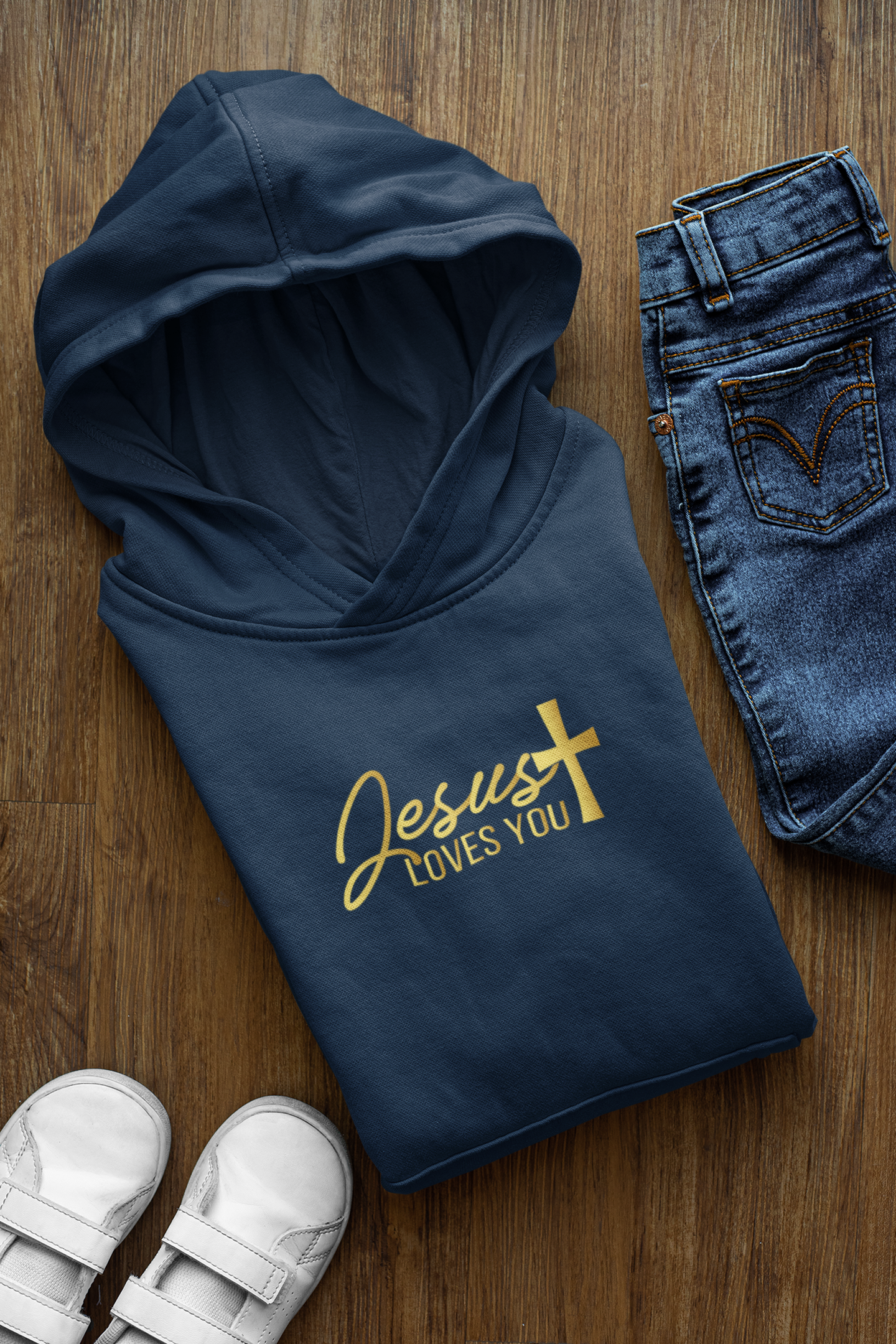 Jesus Loves You - Childrens Hoodie