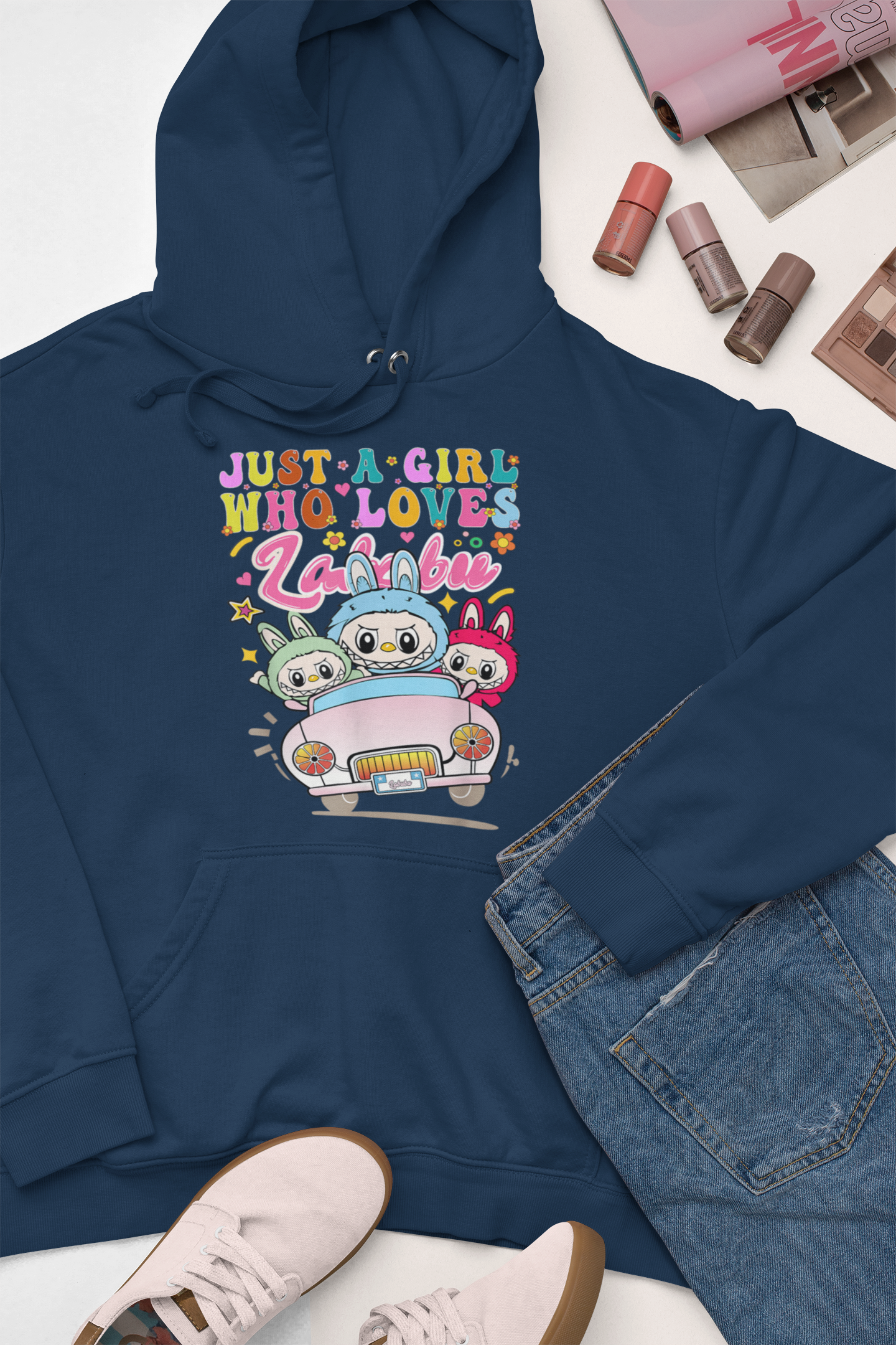Just A Girl Who Loves Labubu - Children's Hoodie