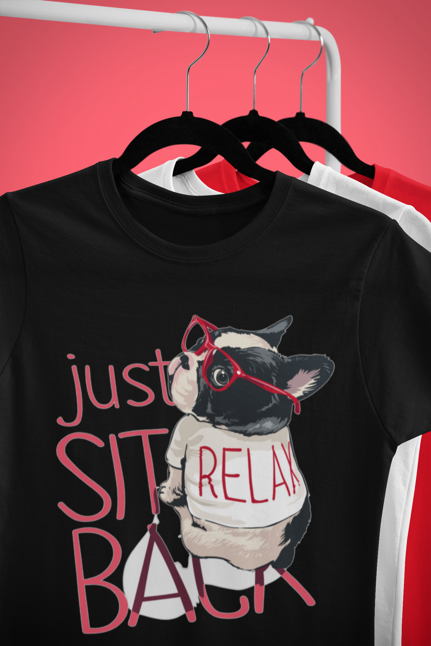 Just Sit Back & Relax - Adults Tee (Multiple Colors)