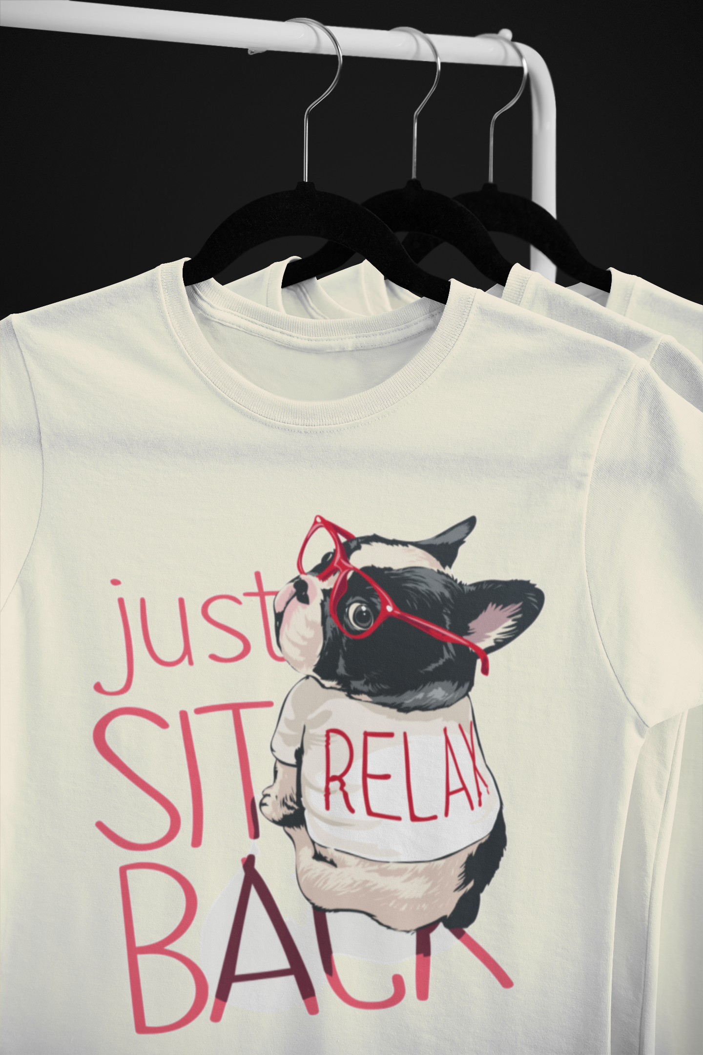 Just Sit Back & Relax - Adults Tee (Multiple Colors)