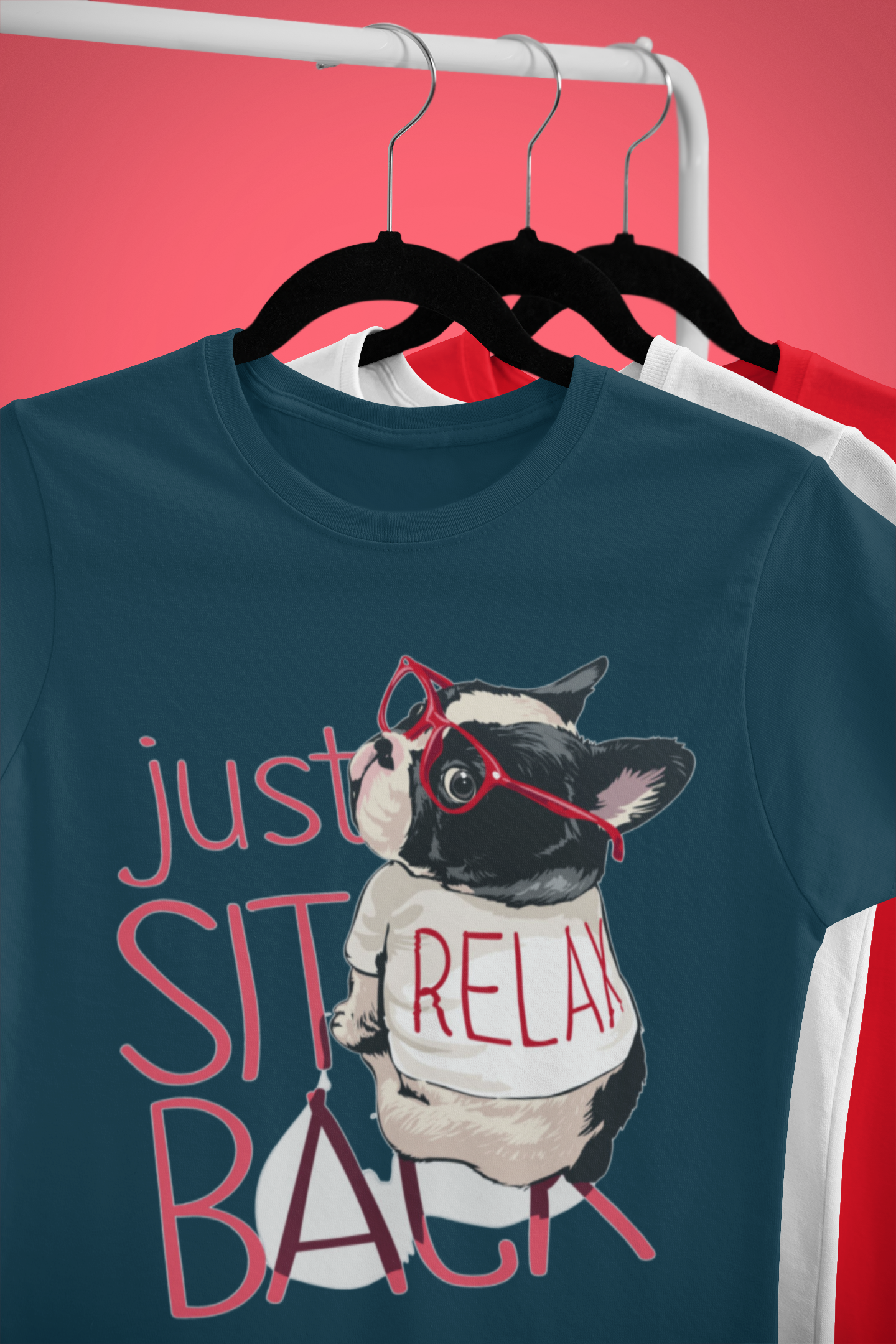 Just Sit Back & Relax - Adults Tee (Multiple Colors)