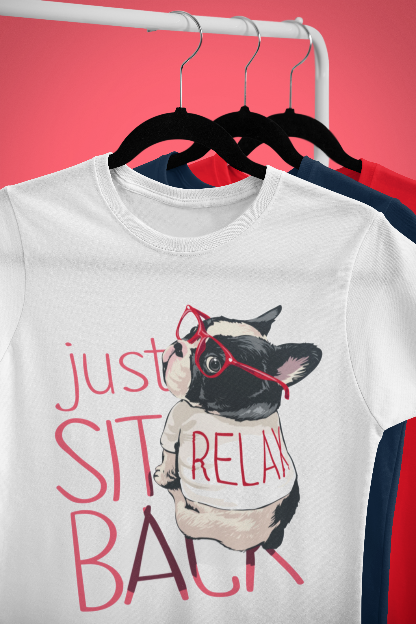 Just Sit Back & Relax - Adults Tee (Multiple Colors)