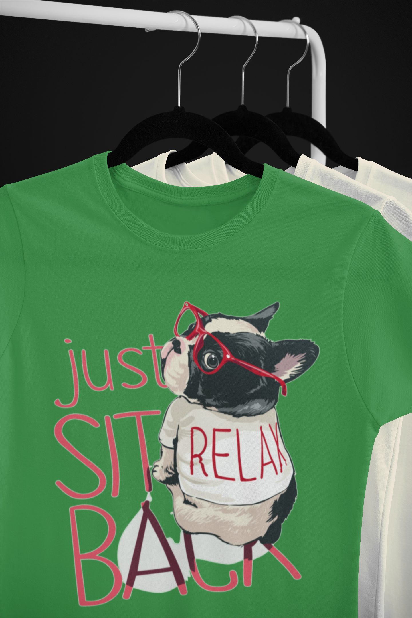 Just Sit Back & Relax - Adults Tee (Multiple Colors)