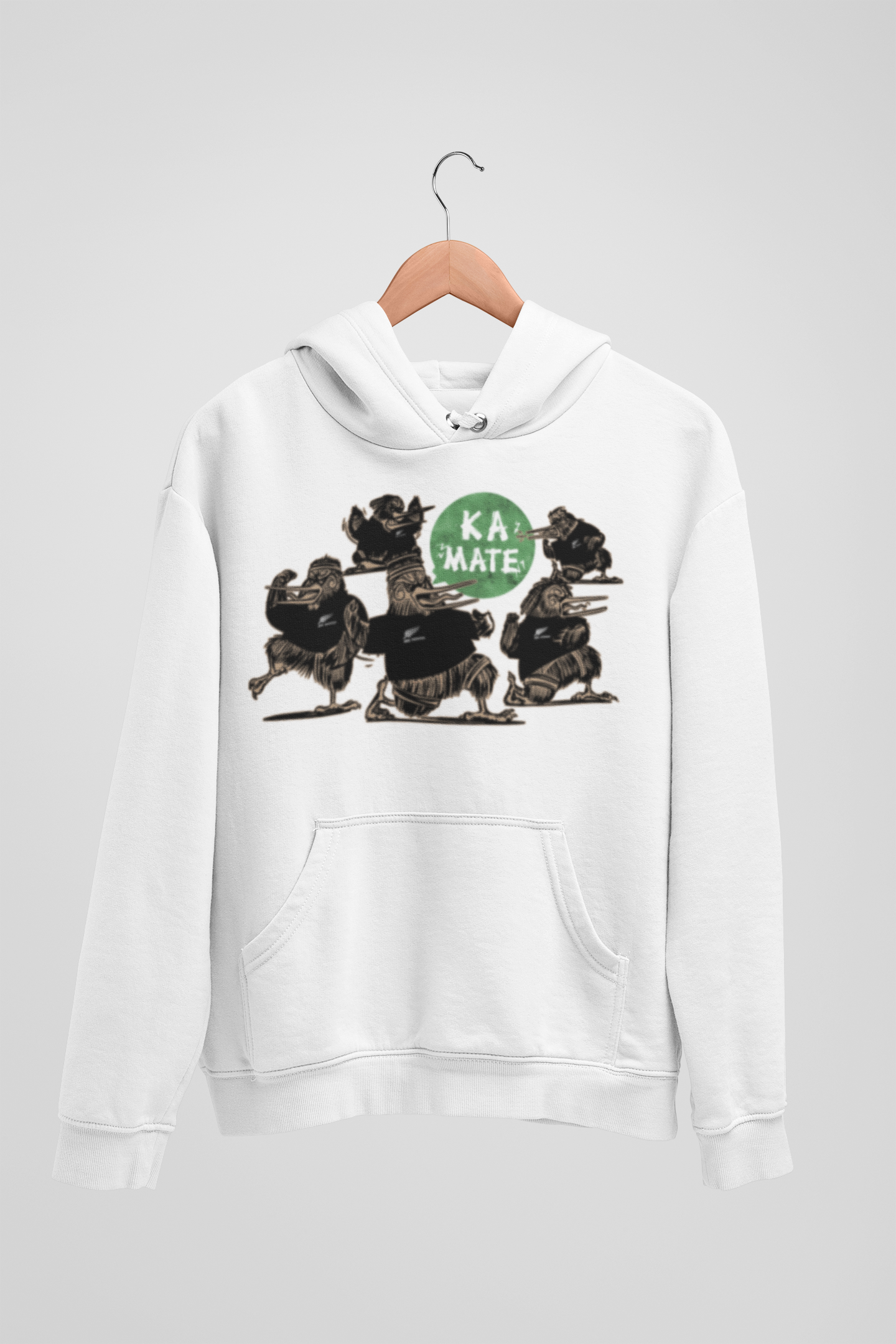KA MATE KIWI HAKA - ADULT HOODIE