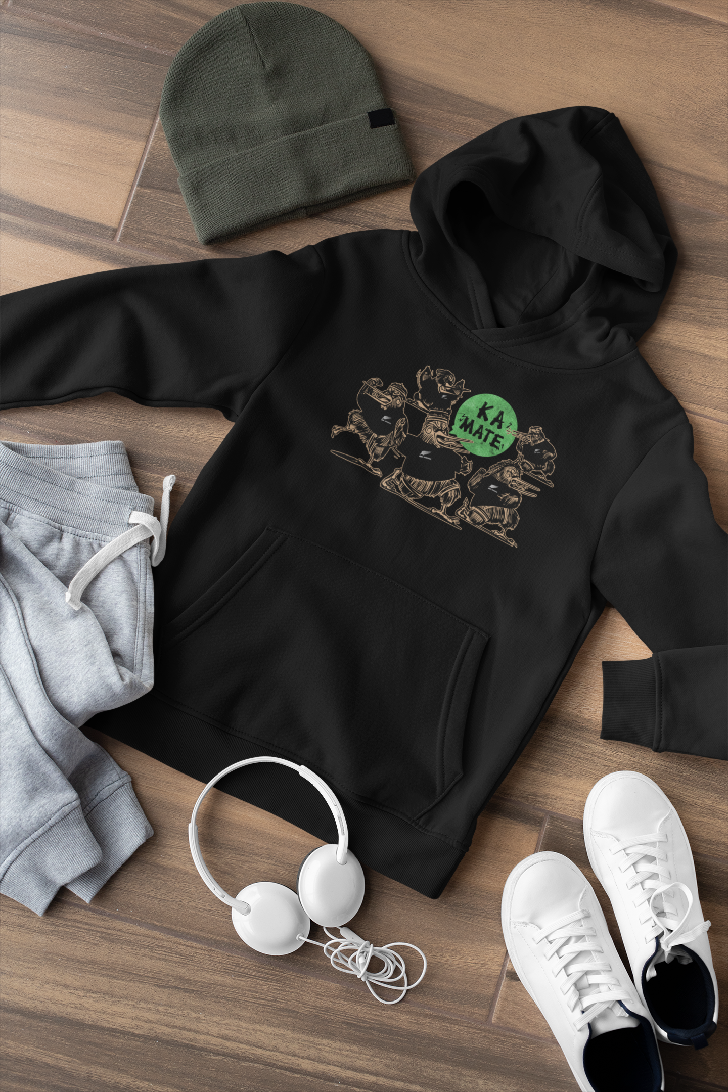 KA MATE KIWI HAKA - KIDS HOODIE