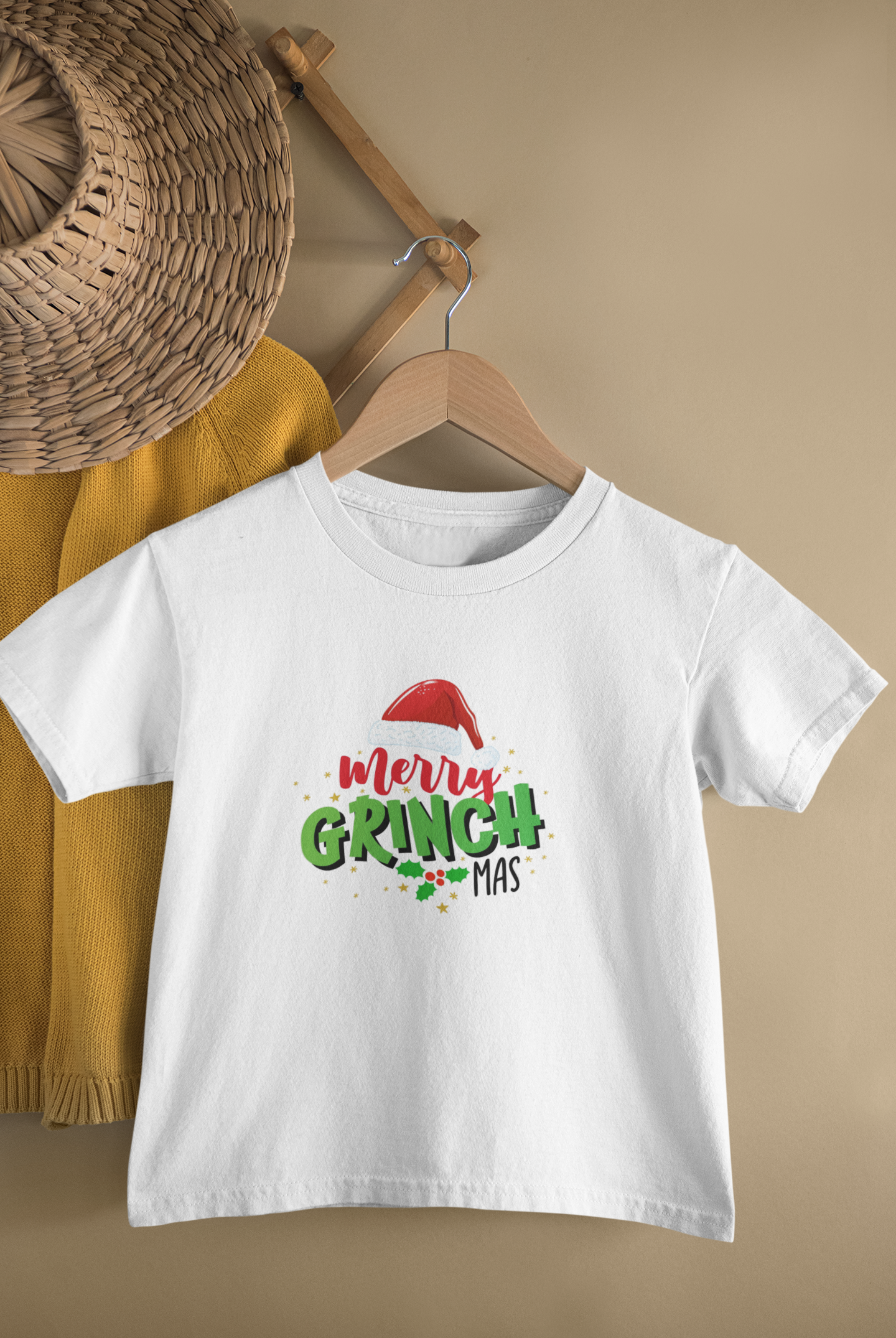 Merry Grinch Mas - Kids Tee