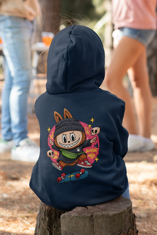 Labubu Skater - Childrens Hoodie