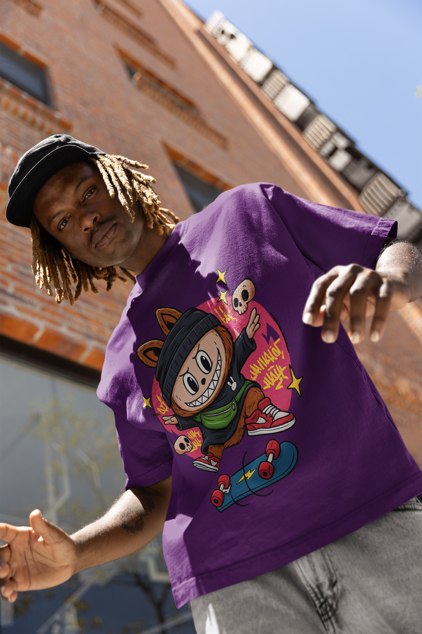LABUBU SKATER - ADULT TEE