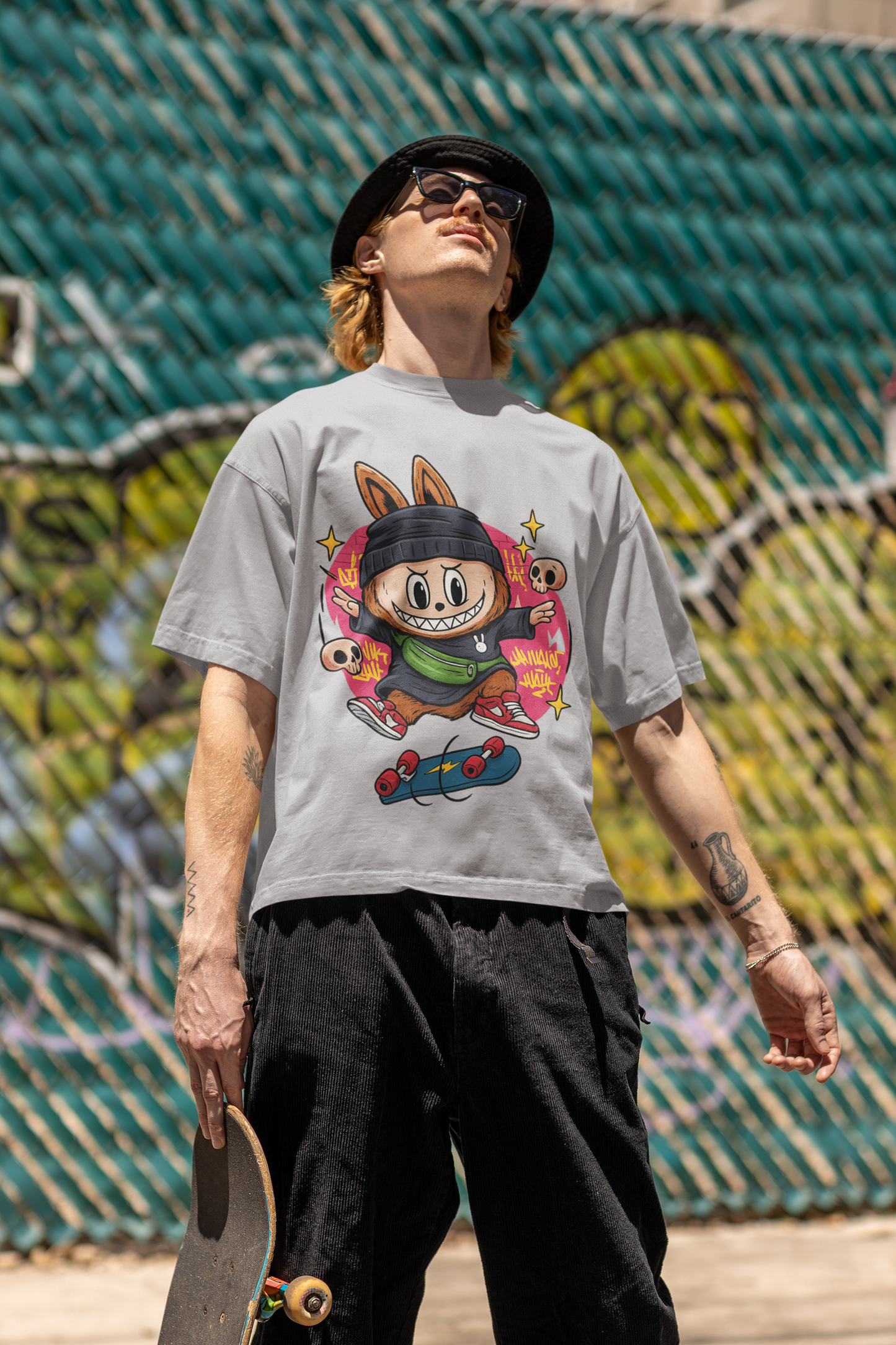 LABUBU SKATER - ADULT TEE