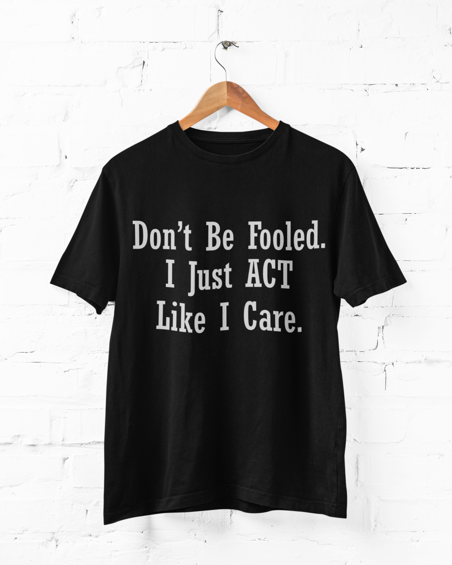 LIKE I CARE - ADULT TEE