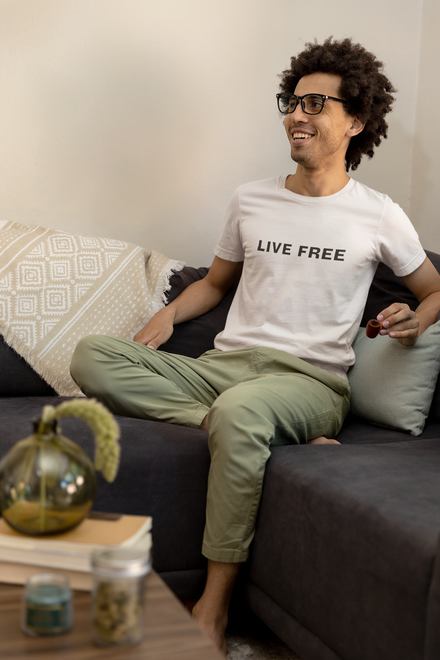 LIVE FREE - ADULT TEE