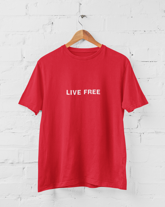 LIVE FREE - ADULT TEE