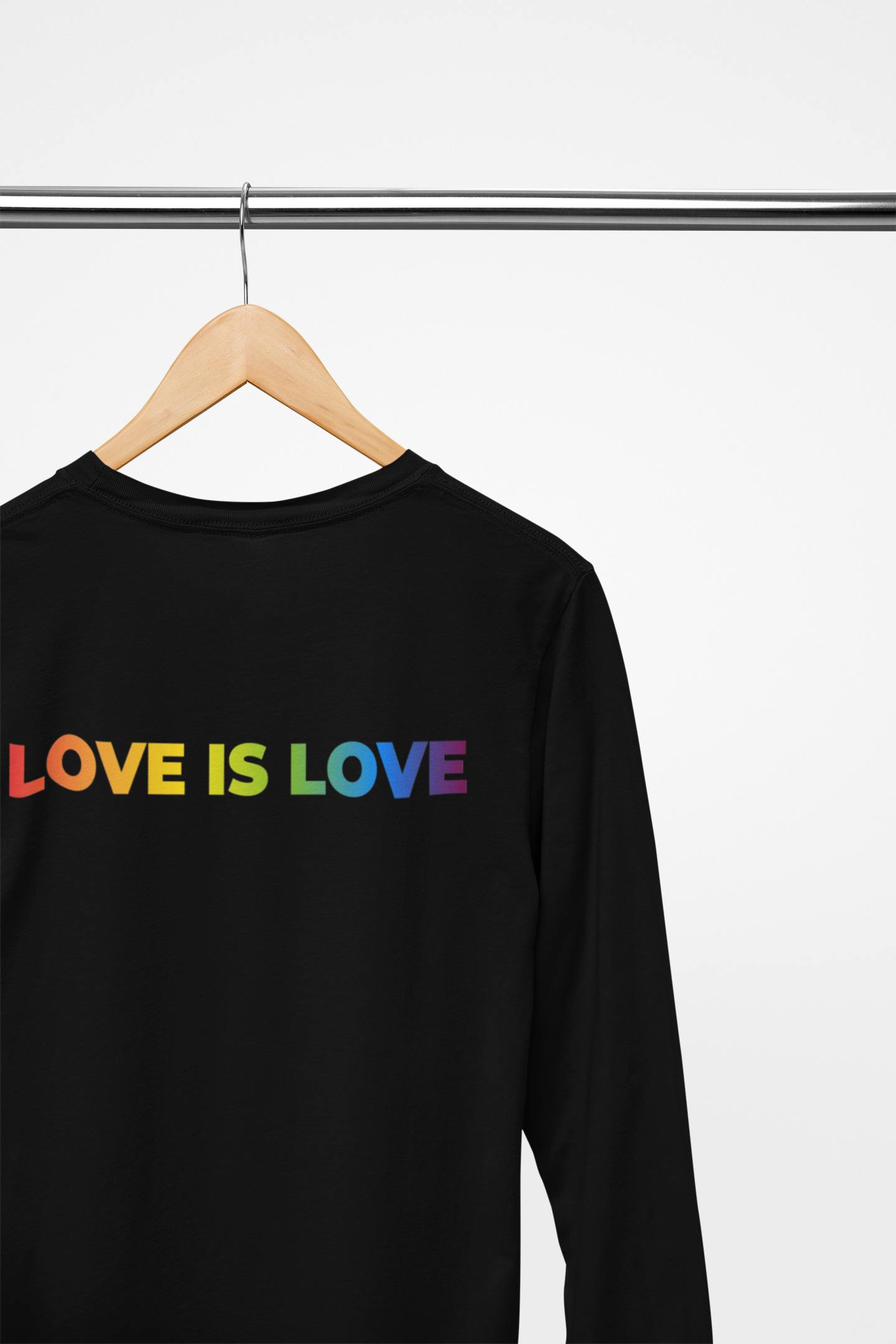 Rainbow Love Is Love - Long Sleeve Tee