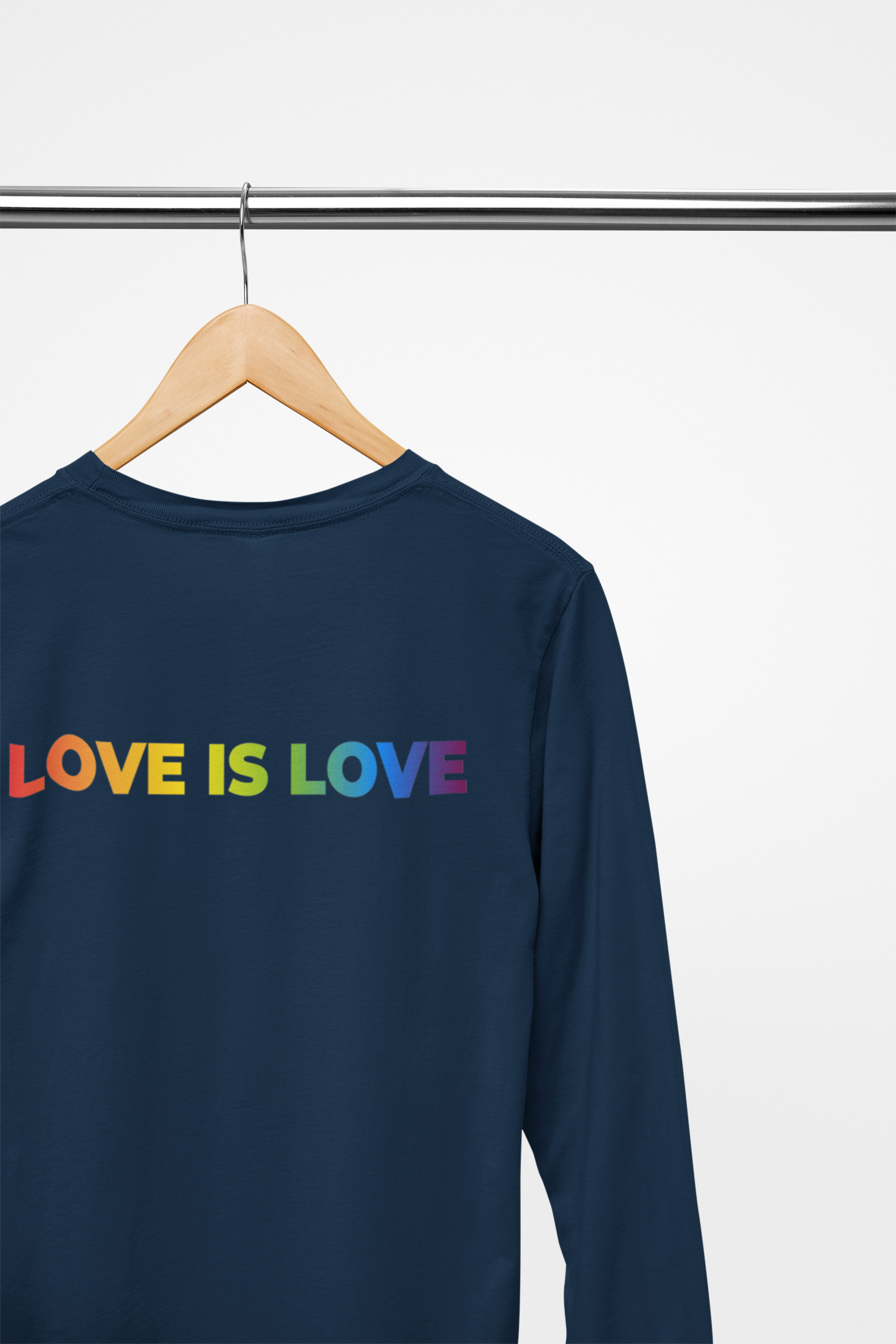 Rainbow Love Is Love - Long Sleeve Tee