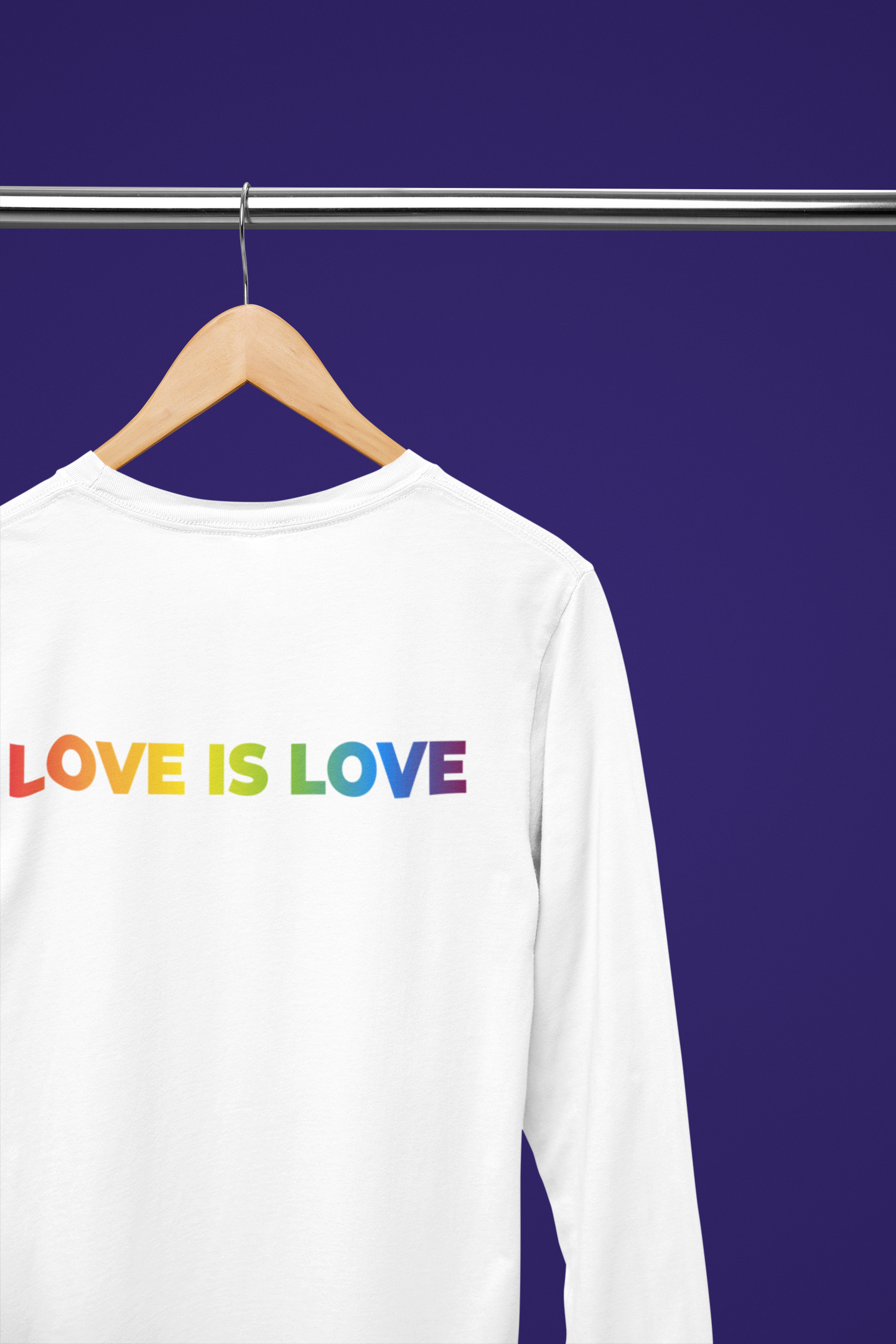 Rainbow Love Is Love - Long Sleeve Tee