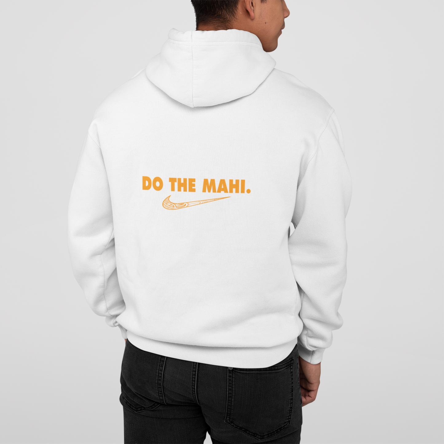 Karaka - Do The Mahi (large tick) HOODIE (front and back)