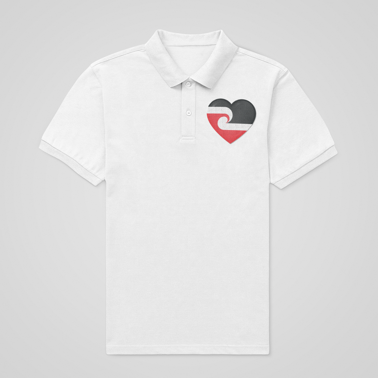 TINO RANGATIRATANGA HEART - POLO SHIRT
