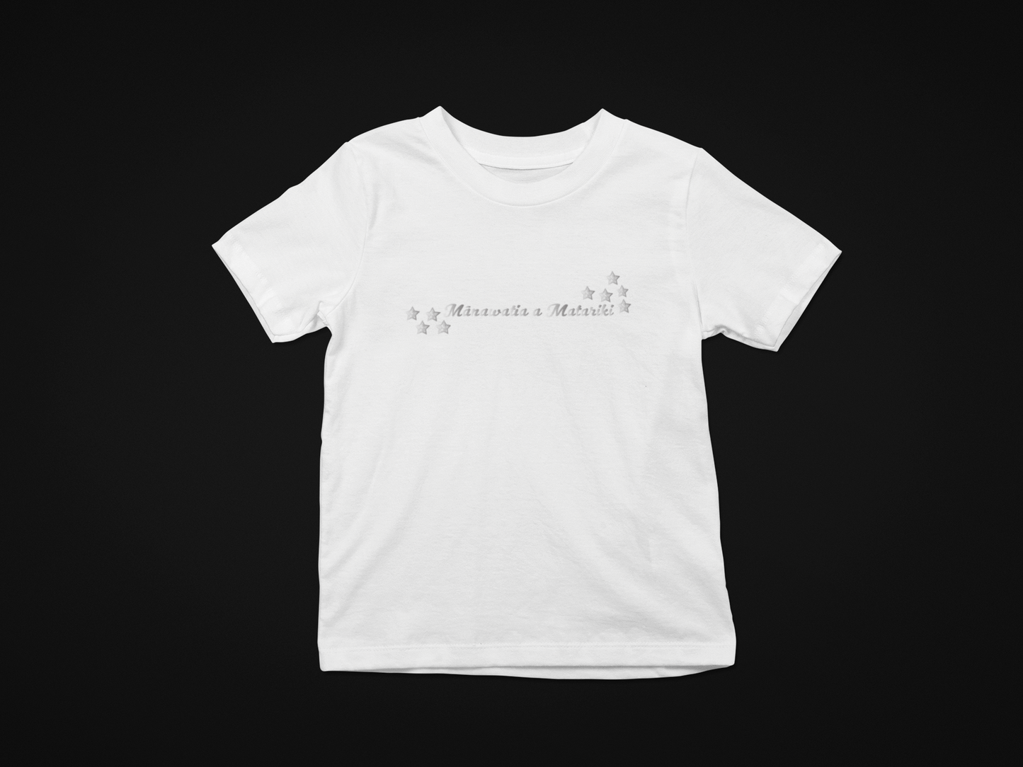 Manawatia a Matariki - Gold Text or Silver Text - Kids Tee