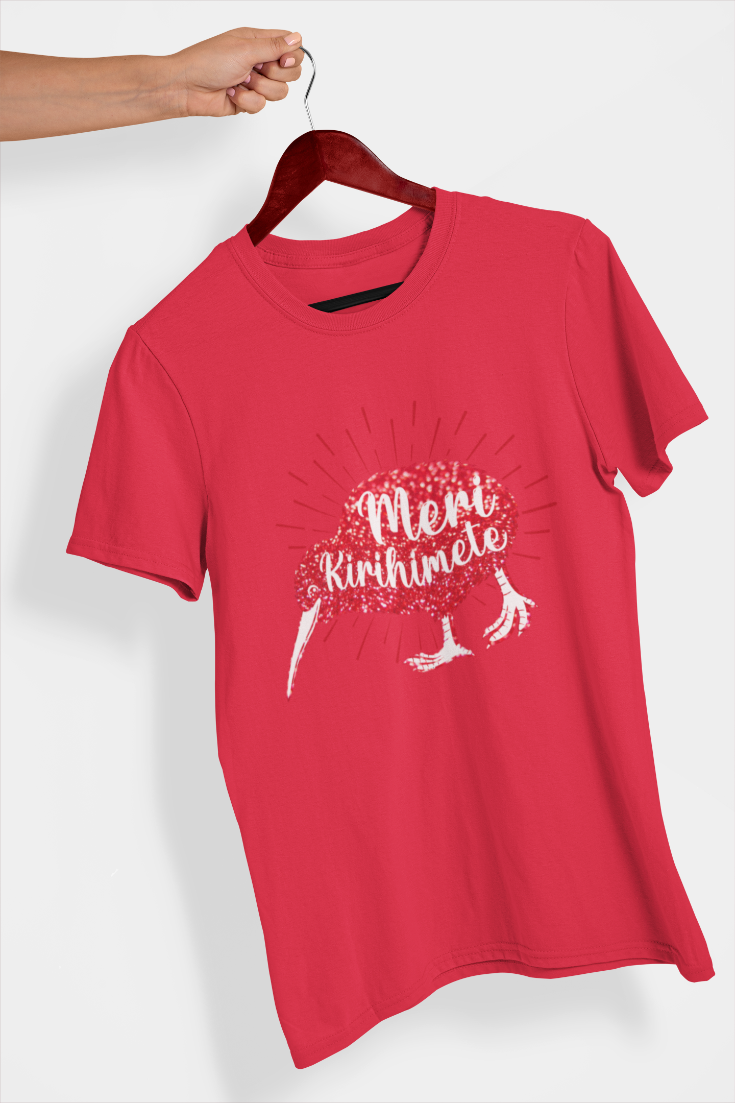 Meri Kirihimete Kiwi - Adult Tee