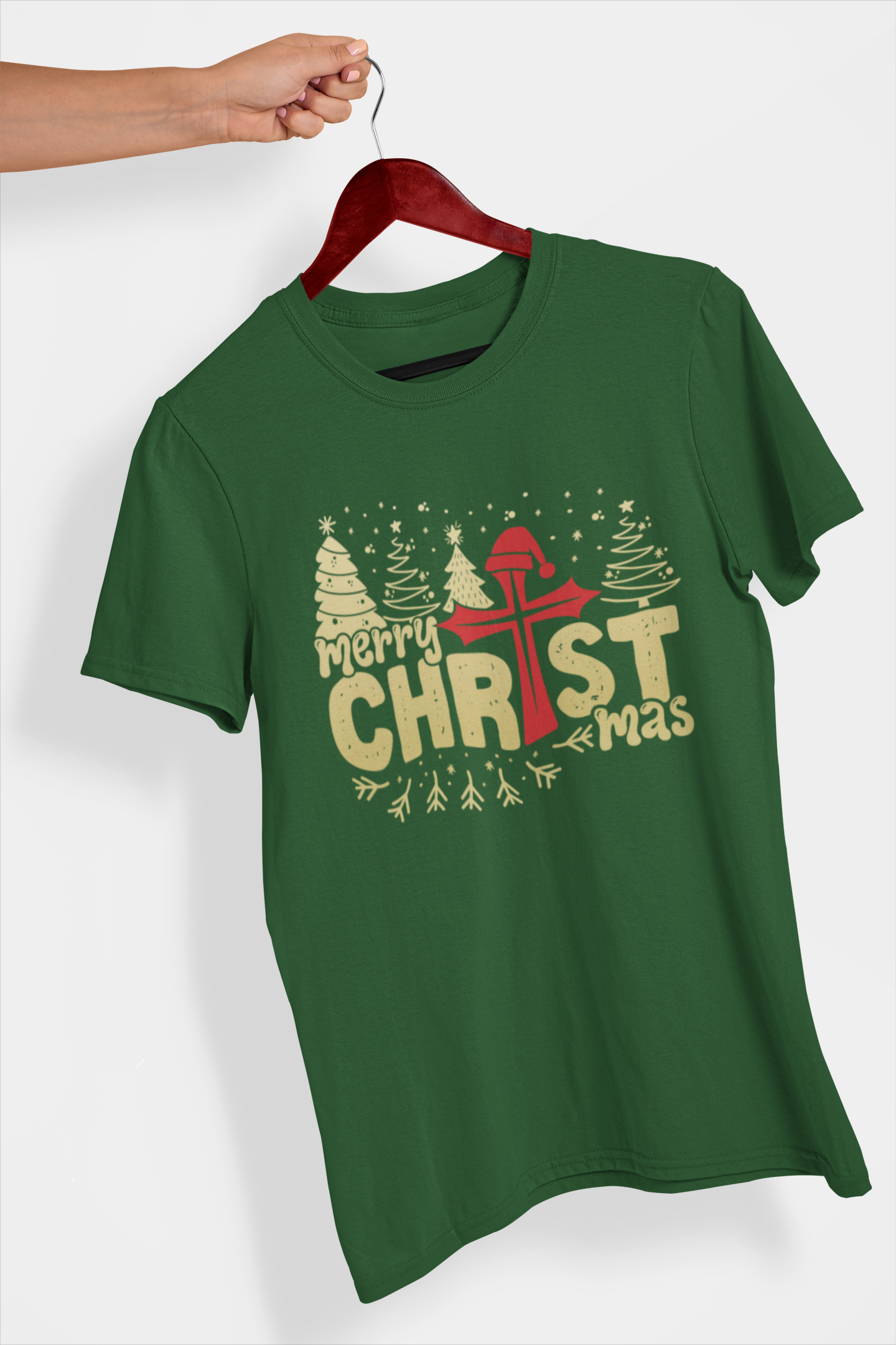 Merry Christ Cross Mas - Adult Tee