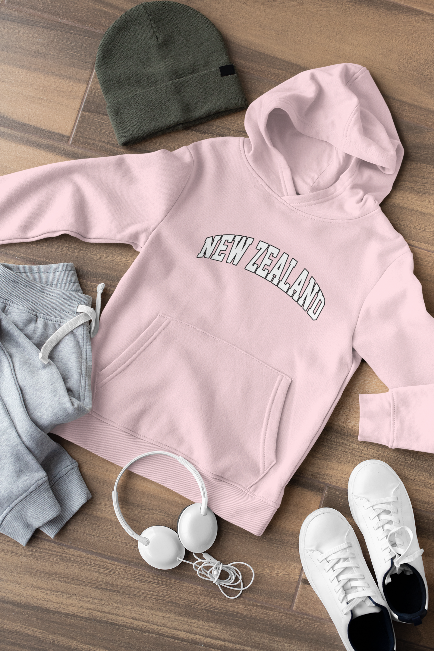 New Zealand Curve - Kids Hoodie