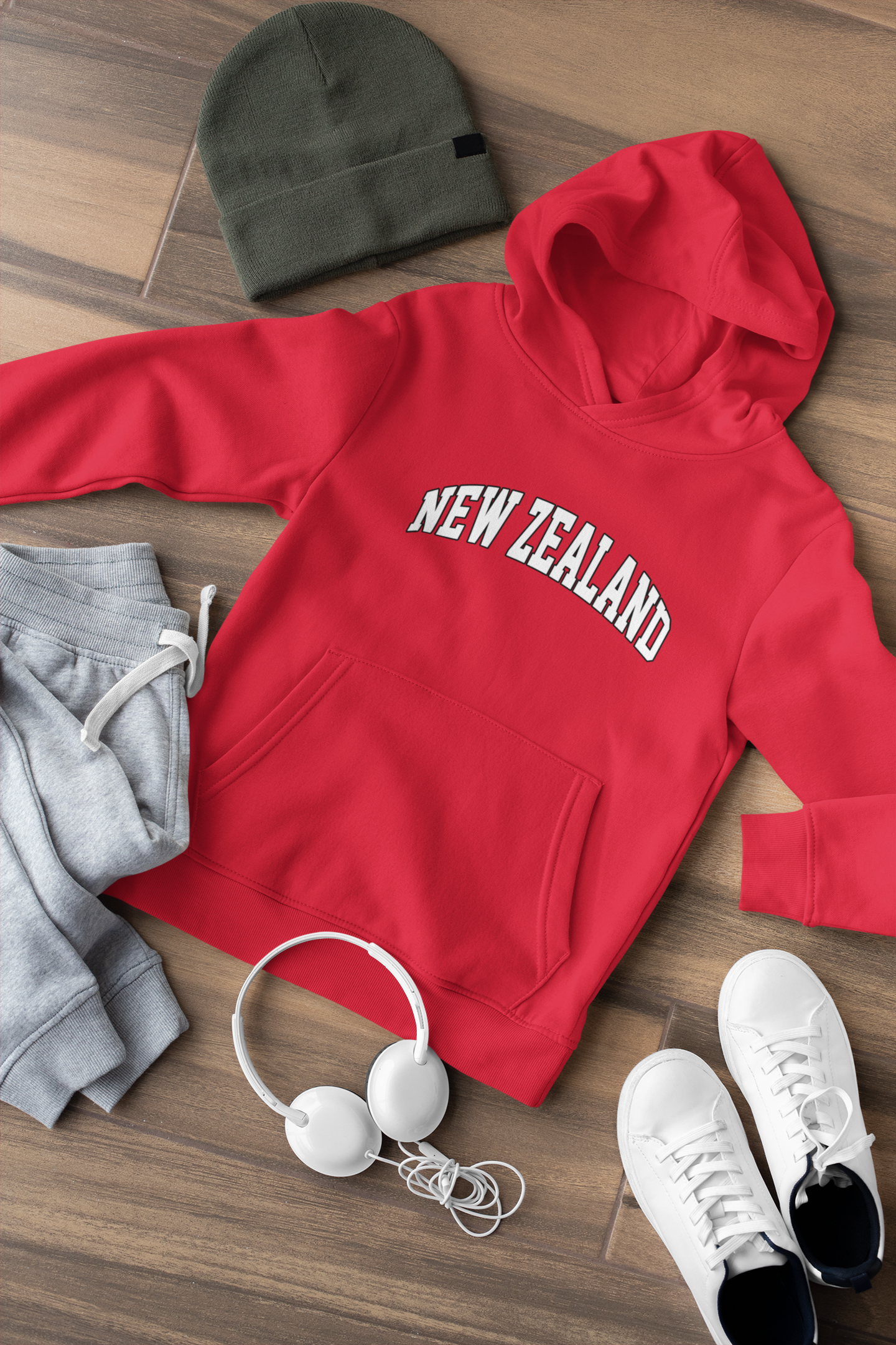 New Zealand Curve - Kids Hoodie