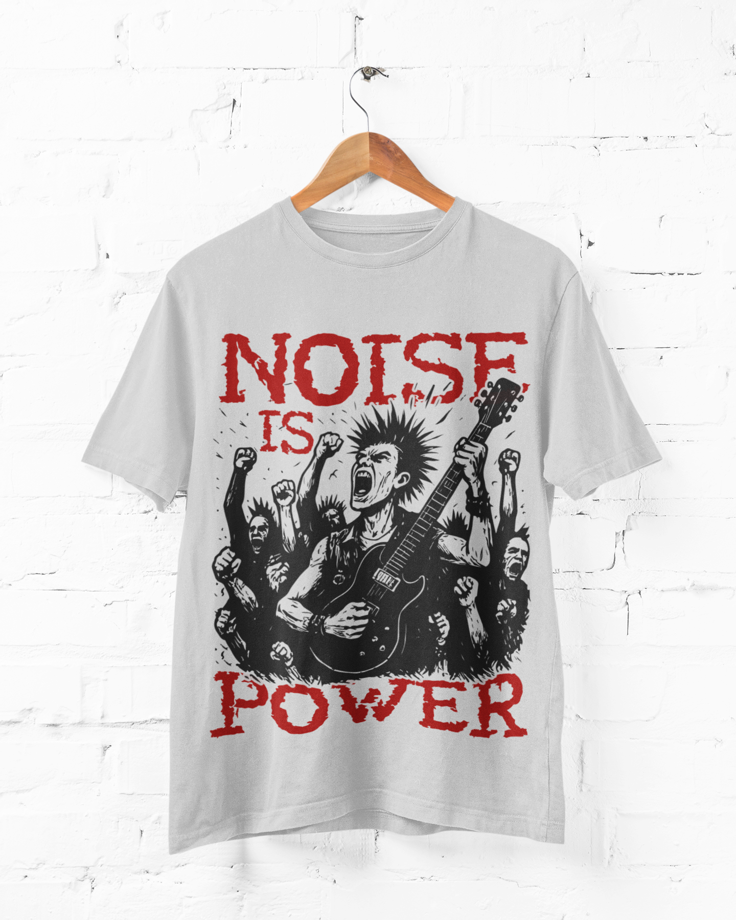 NOISE IS POWER -ADULT TEE