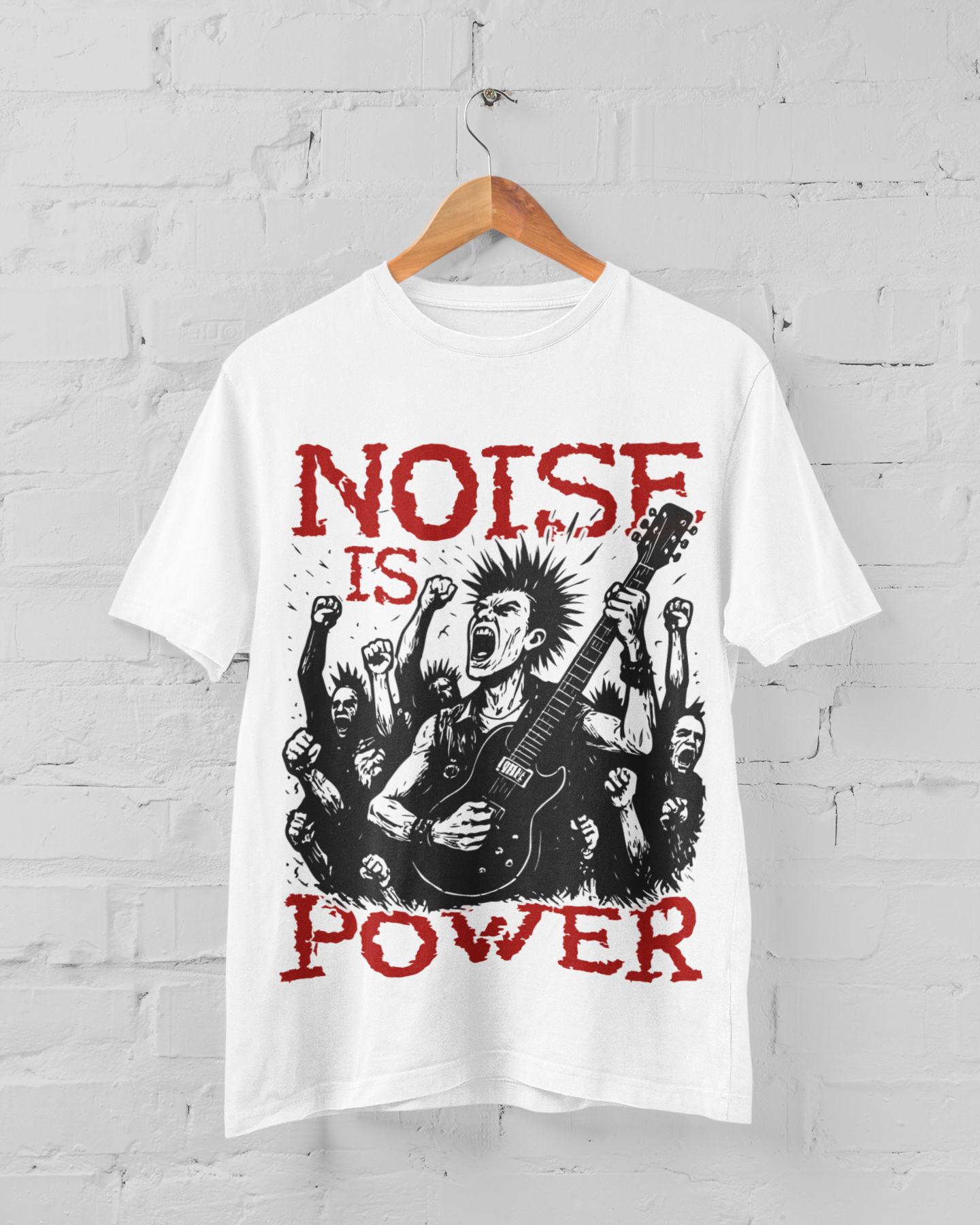 NOISE IS POWER -ADULT TEE