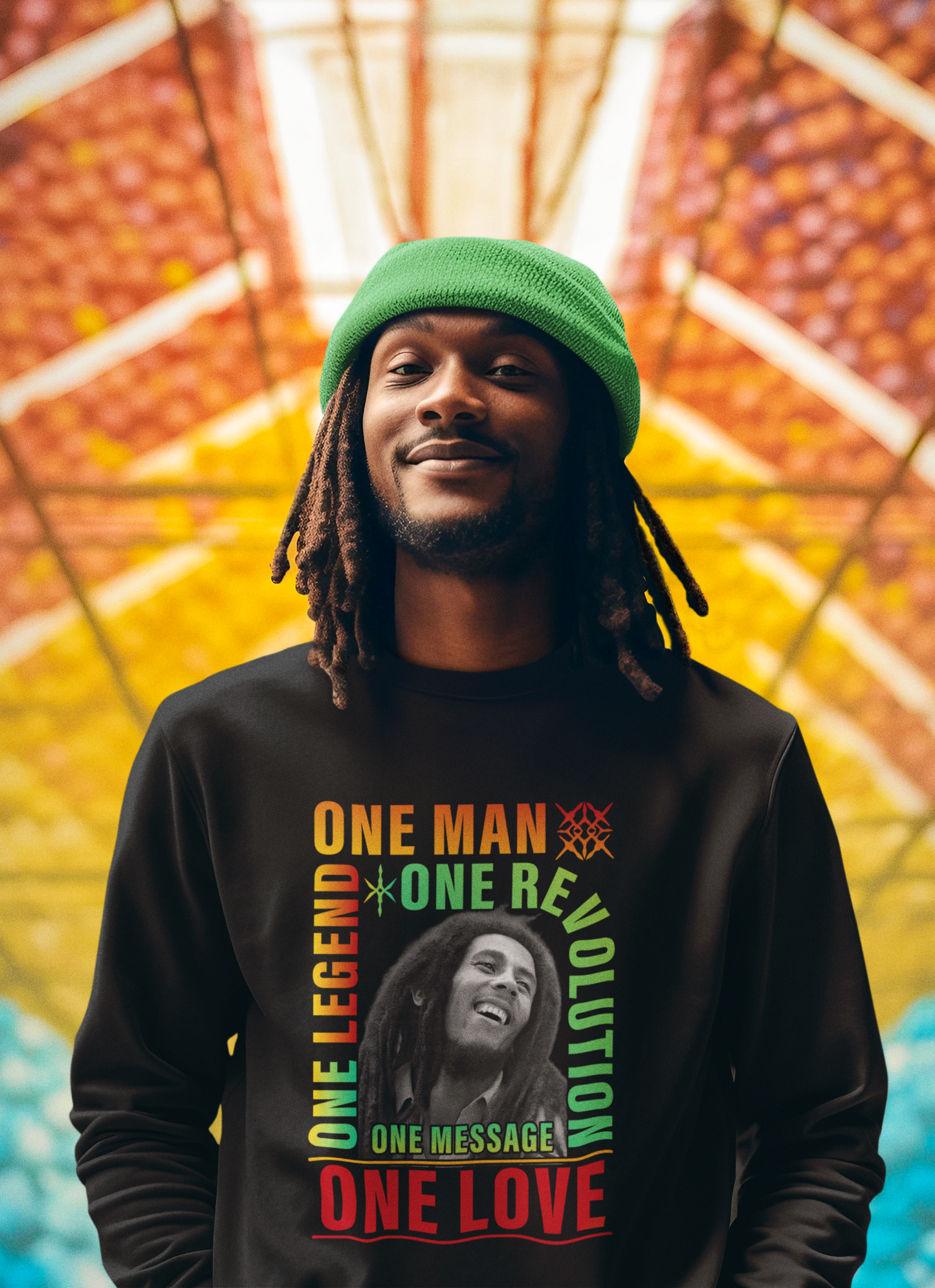 Bob Marley - One Love - Crewneck