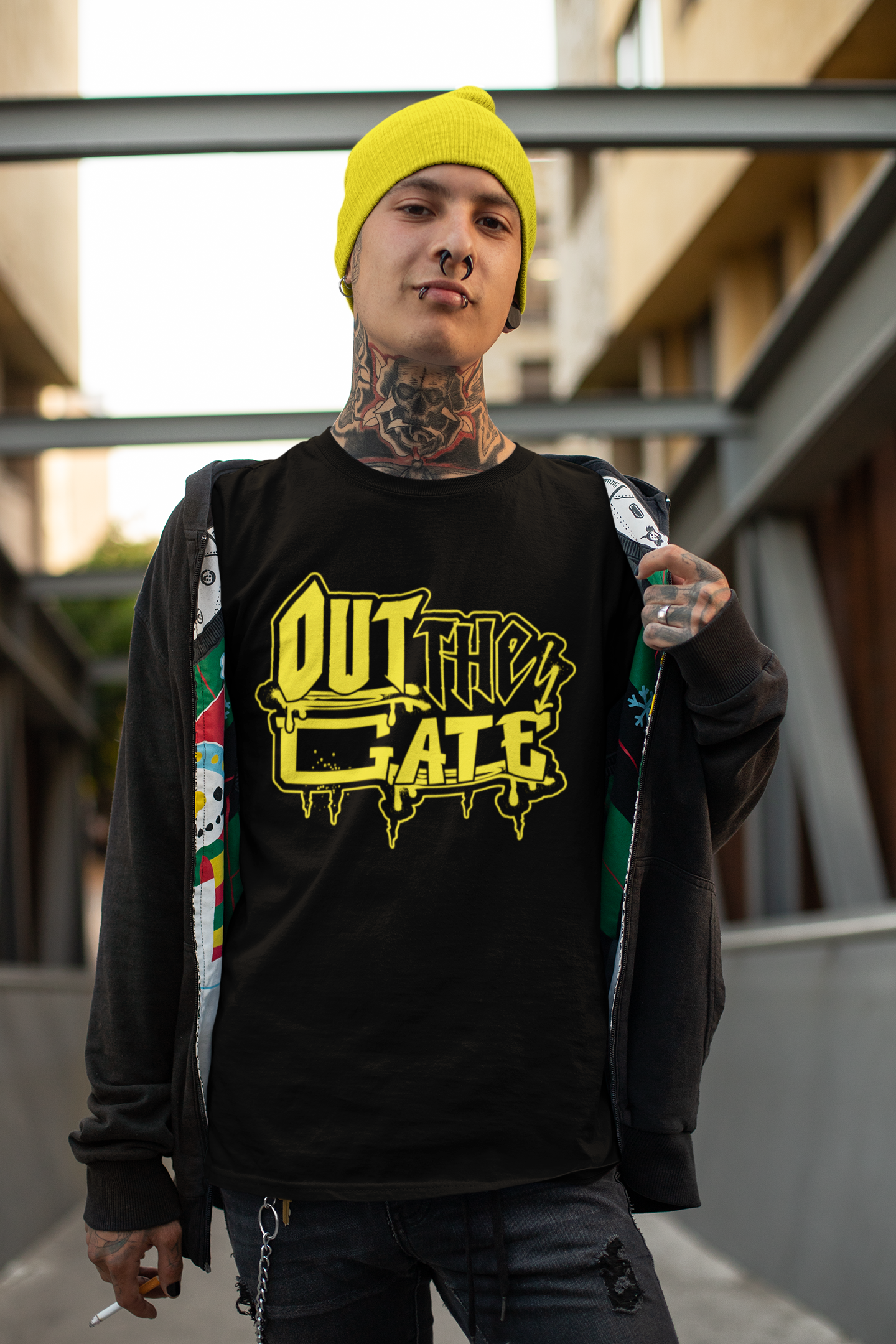 OTG STREETWEAR - ADULT BLACK TEE