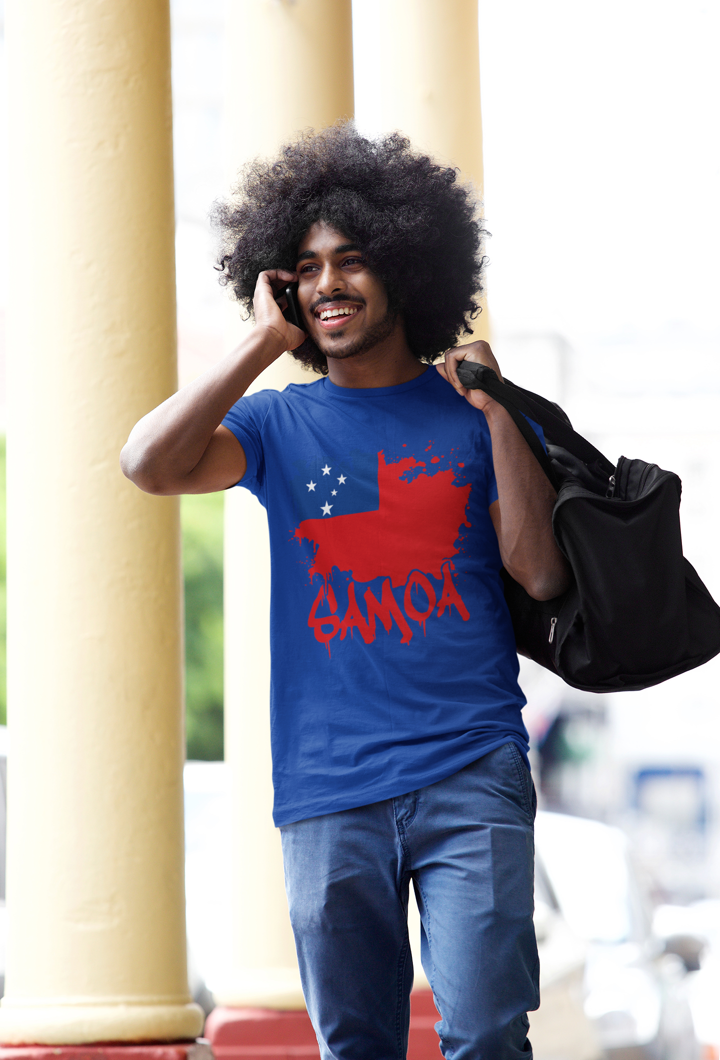 Samoa Flag - Adult Tee