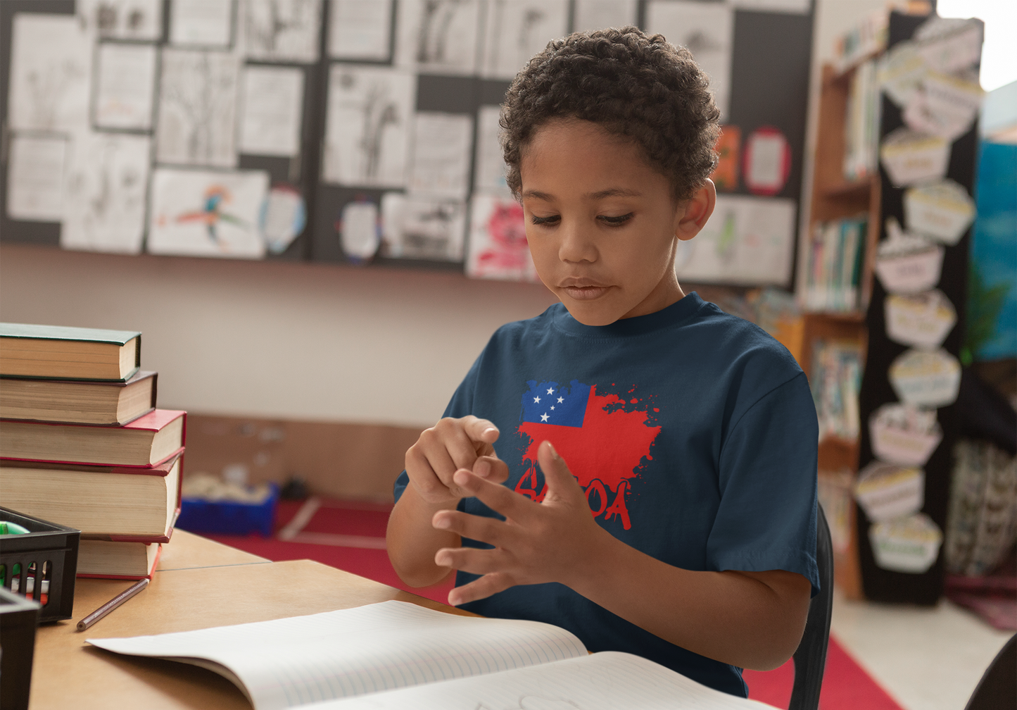 Samoa Flag - Kids Tee