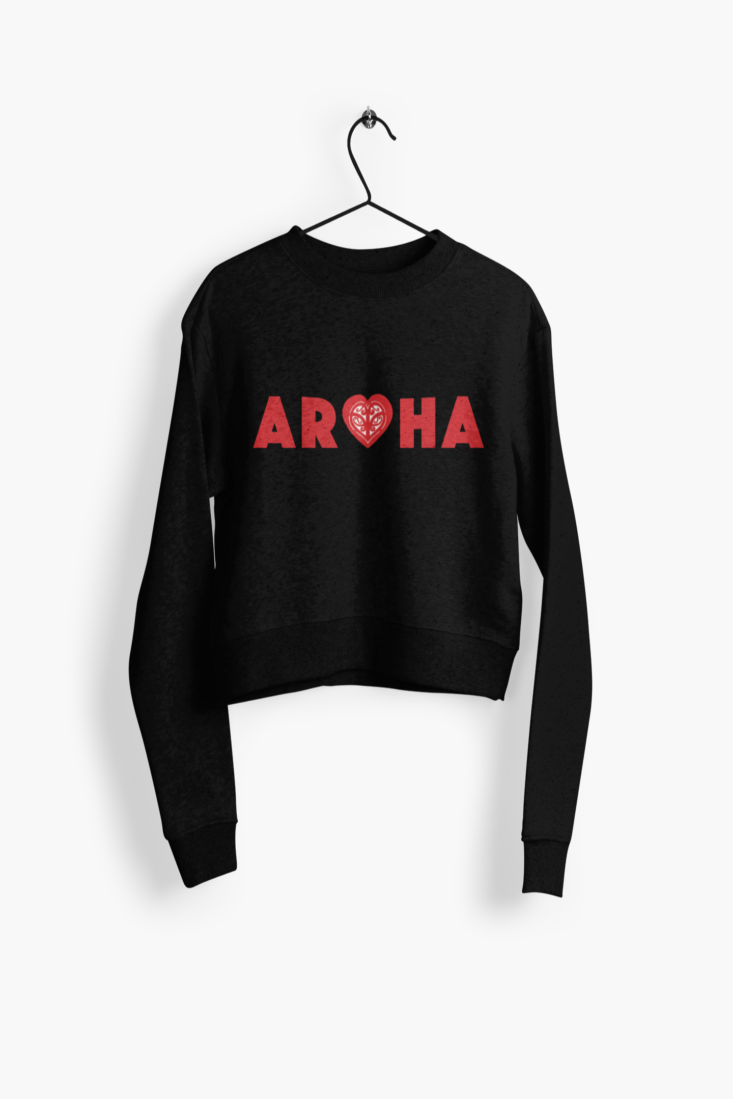 Simply Aroha - Cropped Hoodie/Sweat