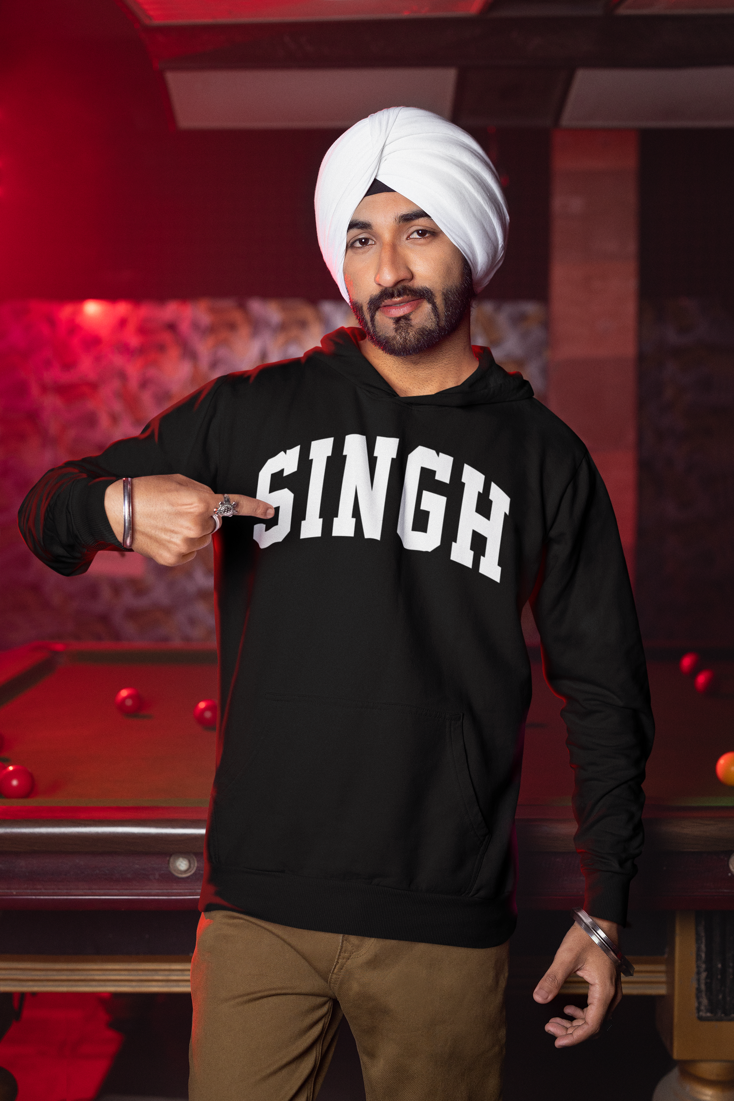 SINGH - ADULT HOODIE