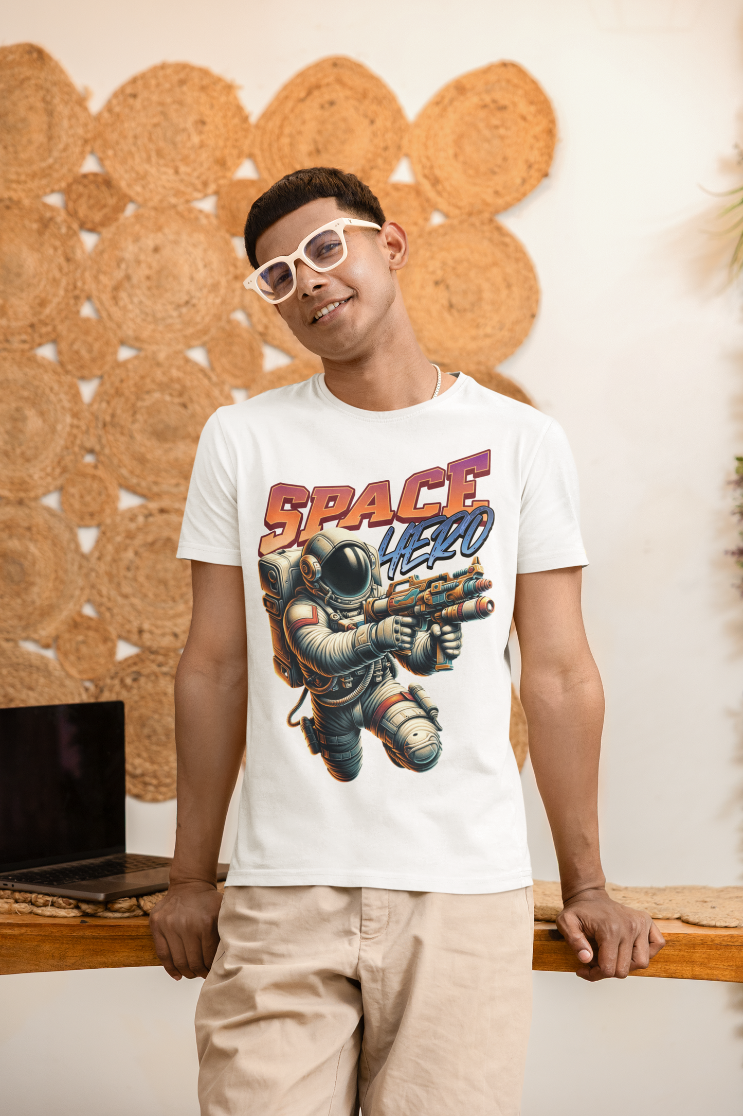 SPACE HERO - ADULT TEE